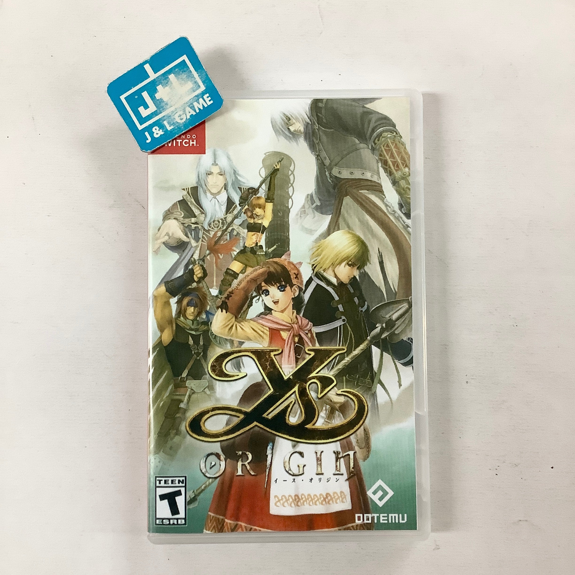 Ys Origin (Alt. Cover) - (NSW) Nintendo Switch [Pre-Owned] Video Games Clear River Games   
