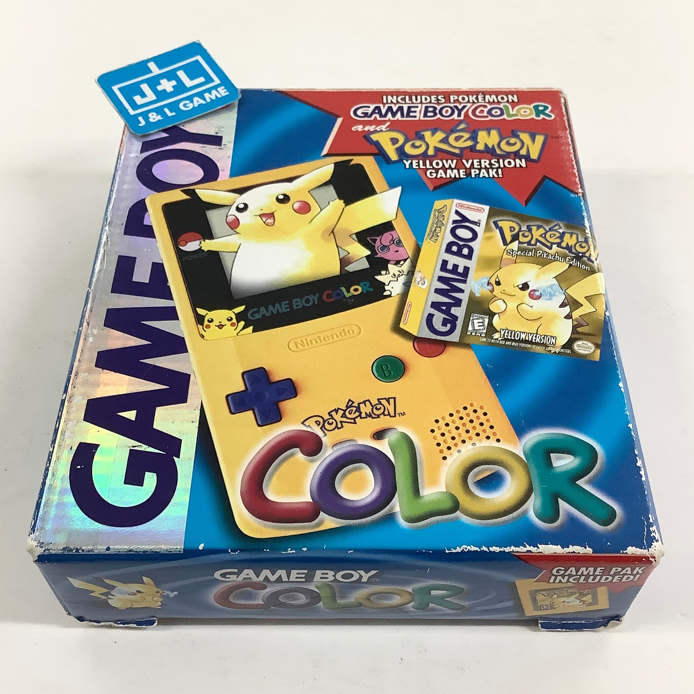 Nintendo Game Boy Color Console (Pokemon Yellow) - (GBC) Game Boy Color [Pre-Owned]