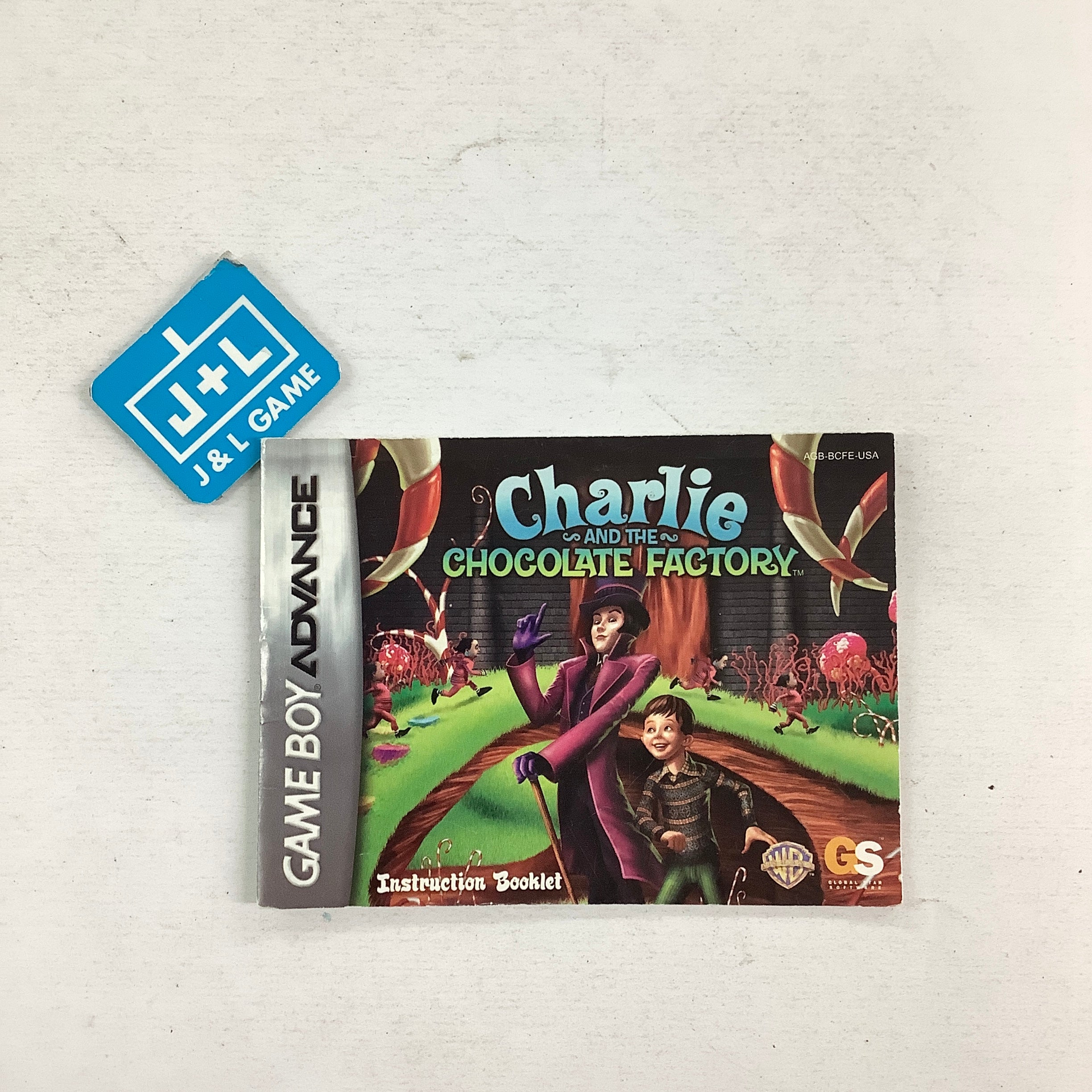 チャーリーとチョコレート工場　ゲームボーイアドバンス　GBA Charlie and the Chocolate Factory - (GBA) Game Boy Advance | J&L Game