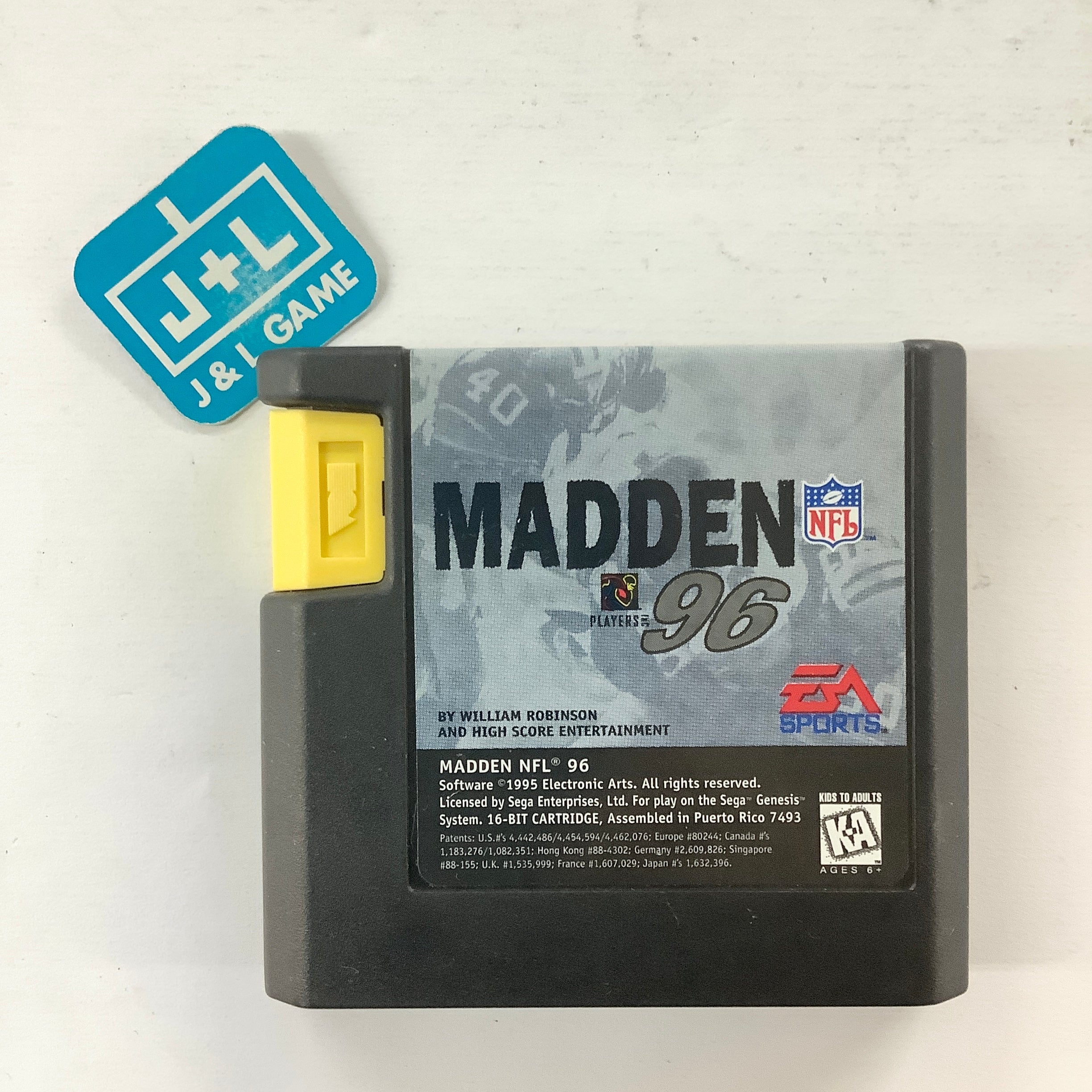 Madden NFL 96 - (SG) SEGA Genesis [Pre-Owned] Video Games EA Sports   