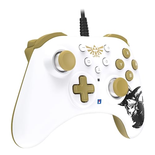 HORI Nintendo Switch HORIPAD Turbo (The Legend of Zelda) Ergonomic Wired Controller Pad - (NSW) Nintendo Switch ACCESSORIES HORI