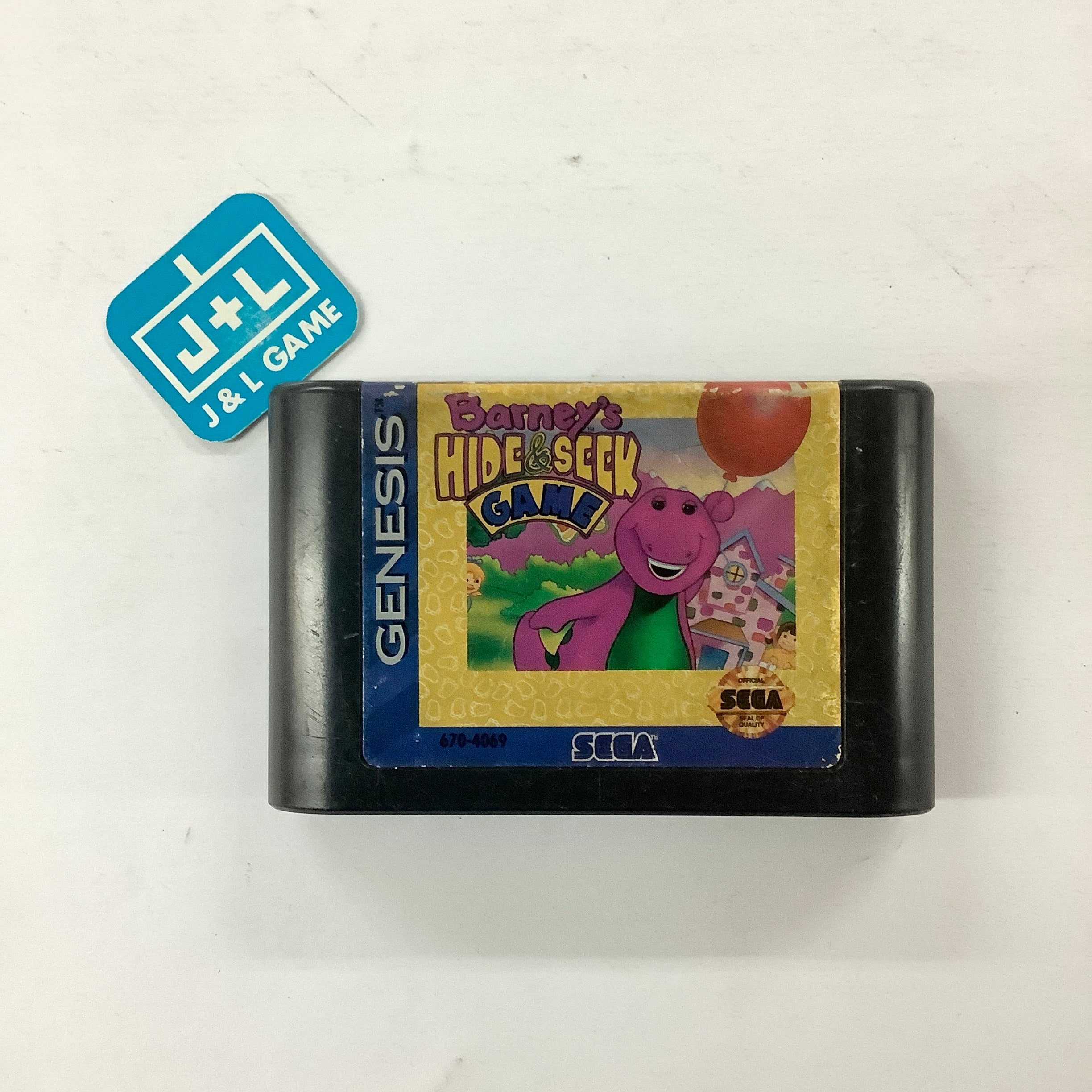 Barney's Hide and Seek - (SG) SEGA Genesis  [Pre-Owned] Video Games Sega   