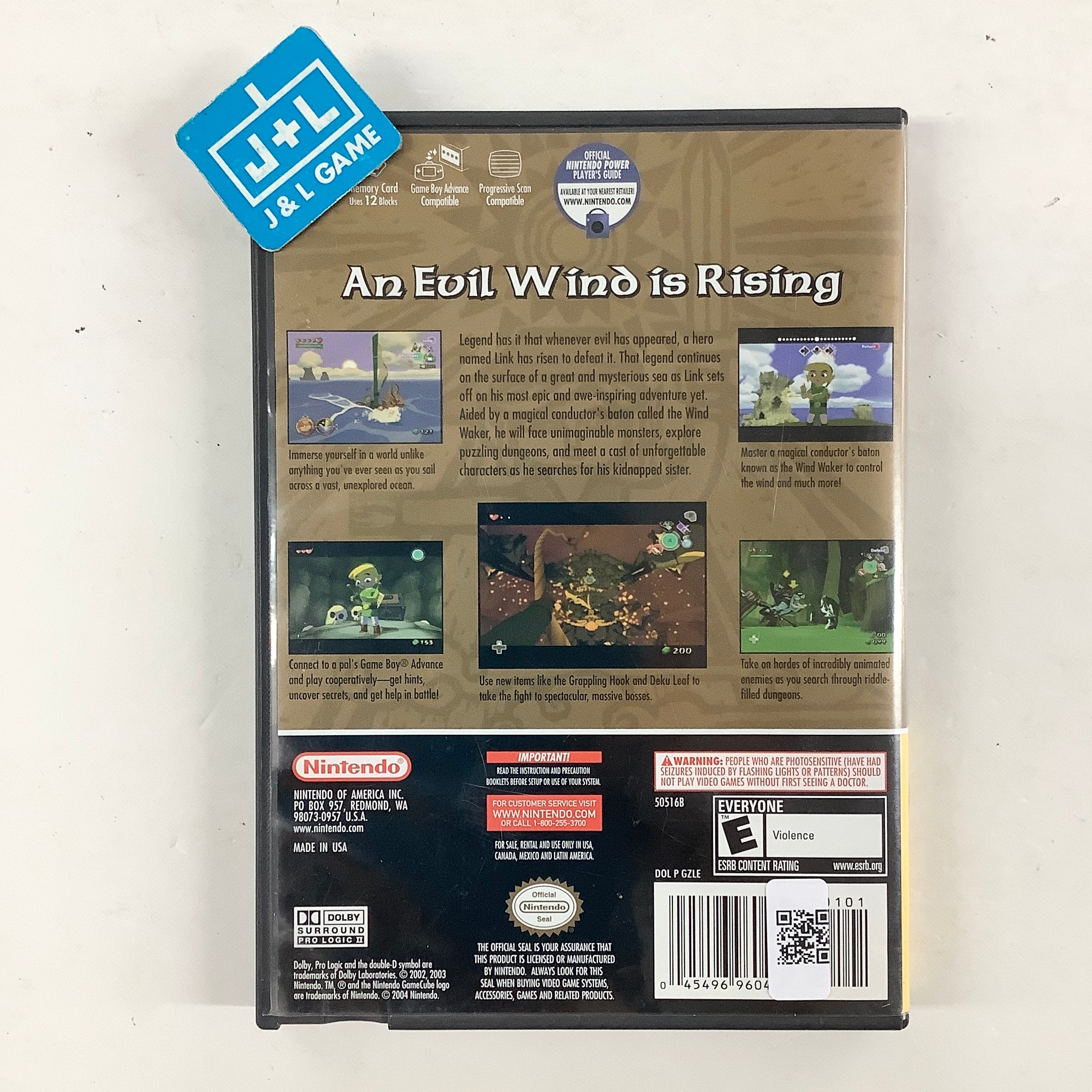 The Legend of Zelda: The Wind Waker (Player's Choice) - (GC) GameCube [Pre-Owned] Video Games Nintendo