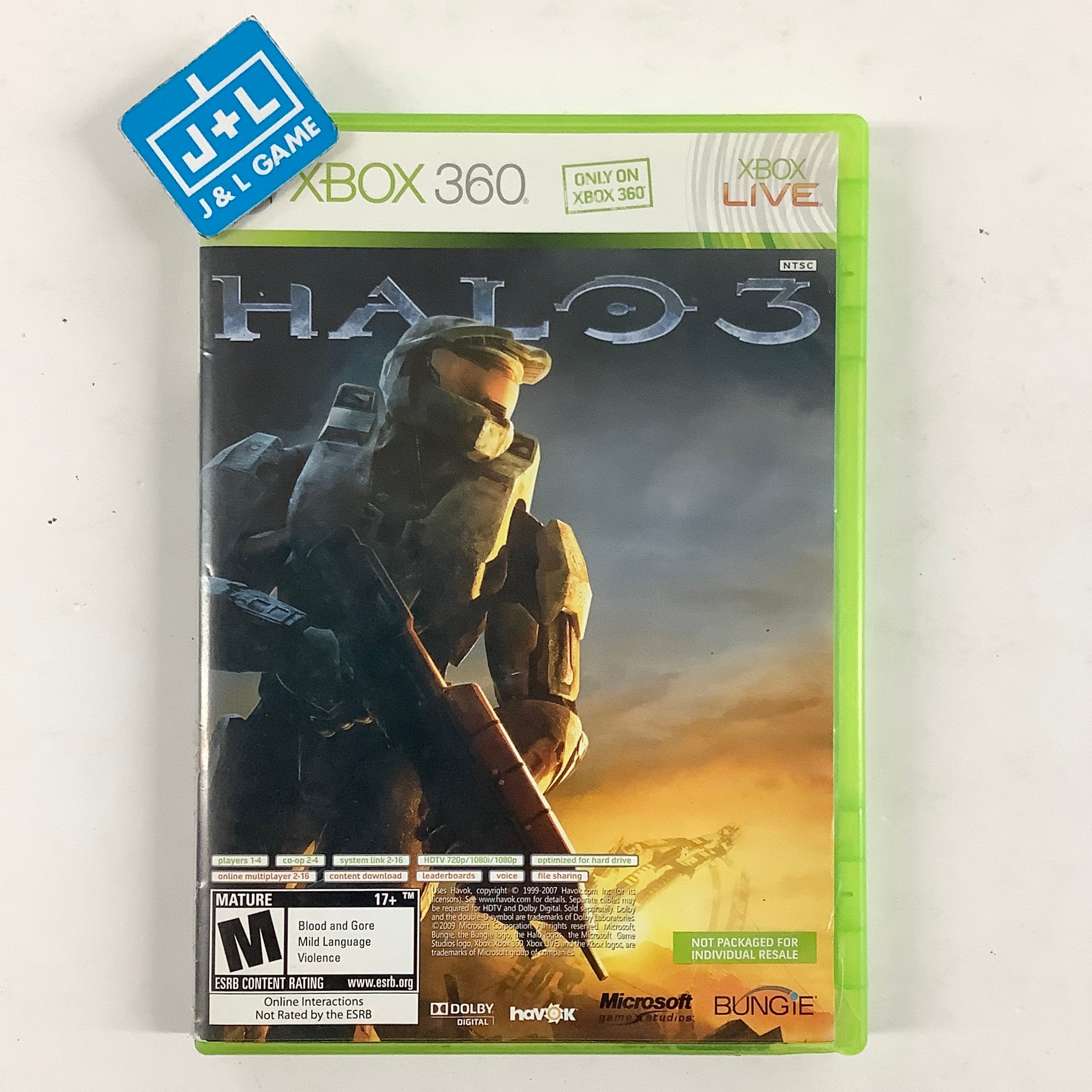 Halo 3 & Fable II Bundle - Xbox 360 [Pre-Owned] Video Games Microsoft