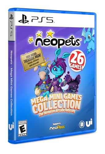 Neopets - Mega Mini Games Collection - The Neopian Arcade Odyssey - (PS5) PlayStation 5