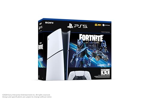 SONY PlayStation 5 Digital Edition Console (Fortnite Cobalt Star Disc Edition) (Model CFI-2015) - (PS5) PlayStation 5 CONSOLE PlayStation