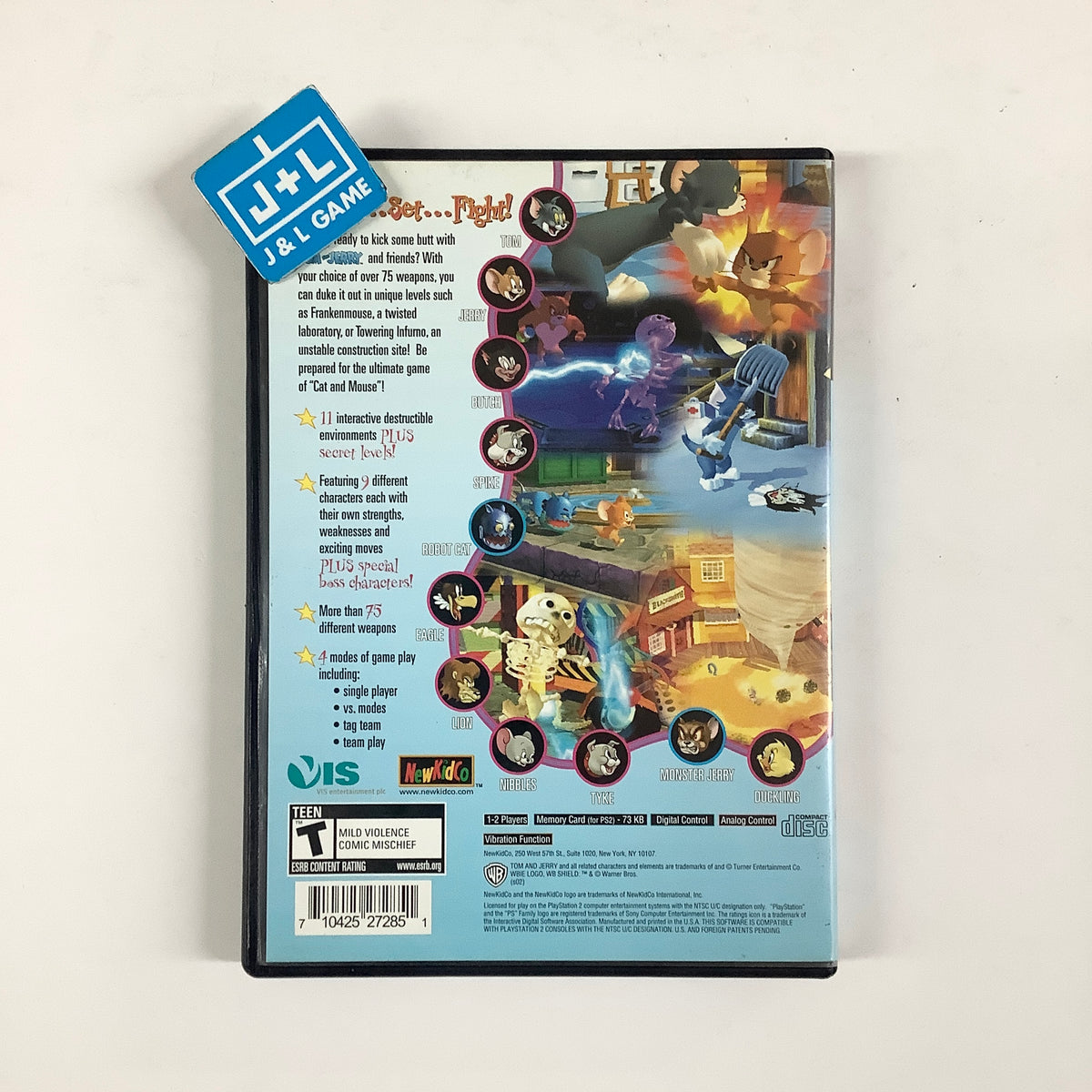 Tom and Jerry War of the Whiskers - (PS2) PlayStation 2 [Pre-Owned]