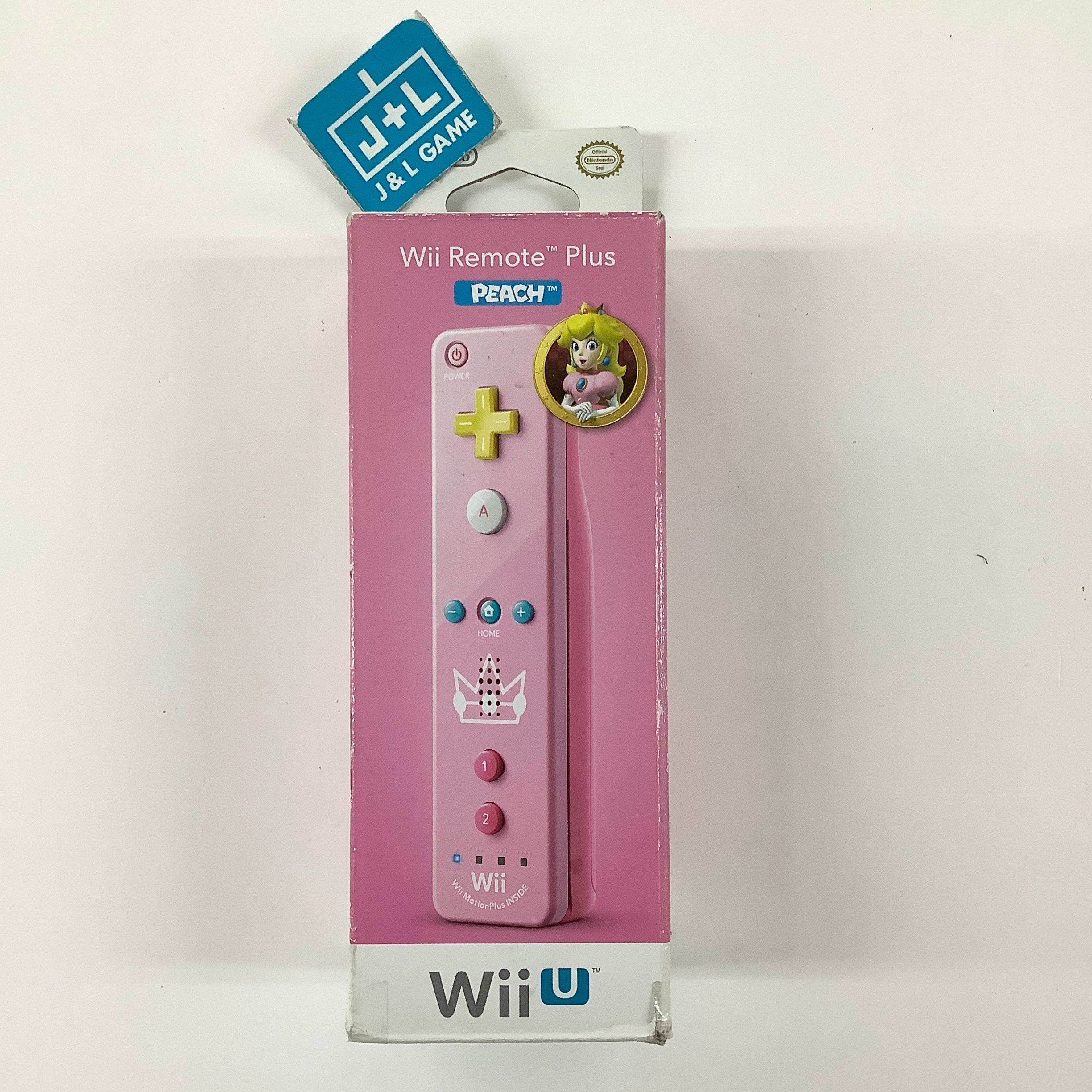 Nintendo Wii U Remote Controller Plus (Peach) - Nintendo Wii U [Pre-Owned] Accessories Nintendo