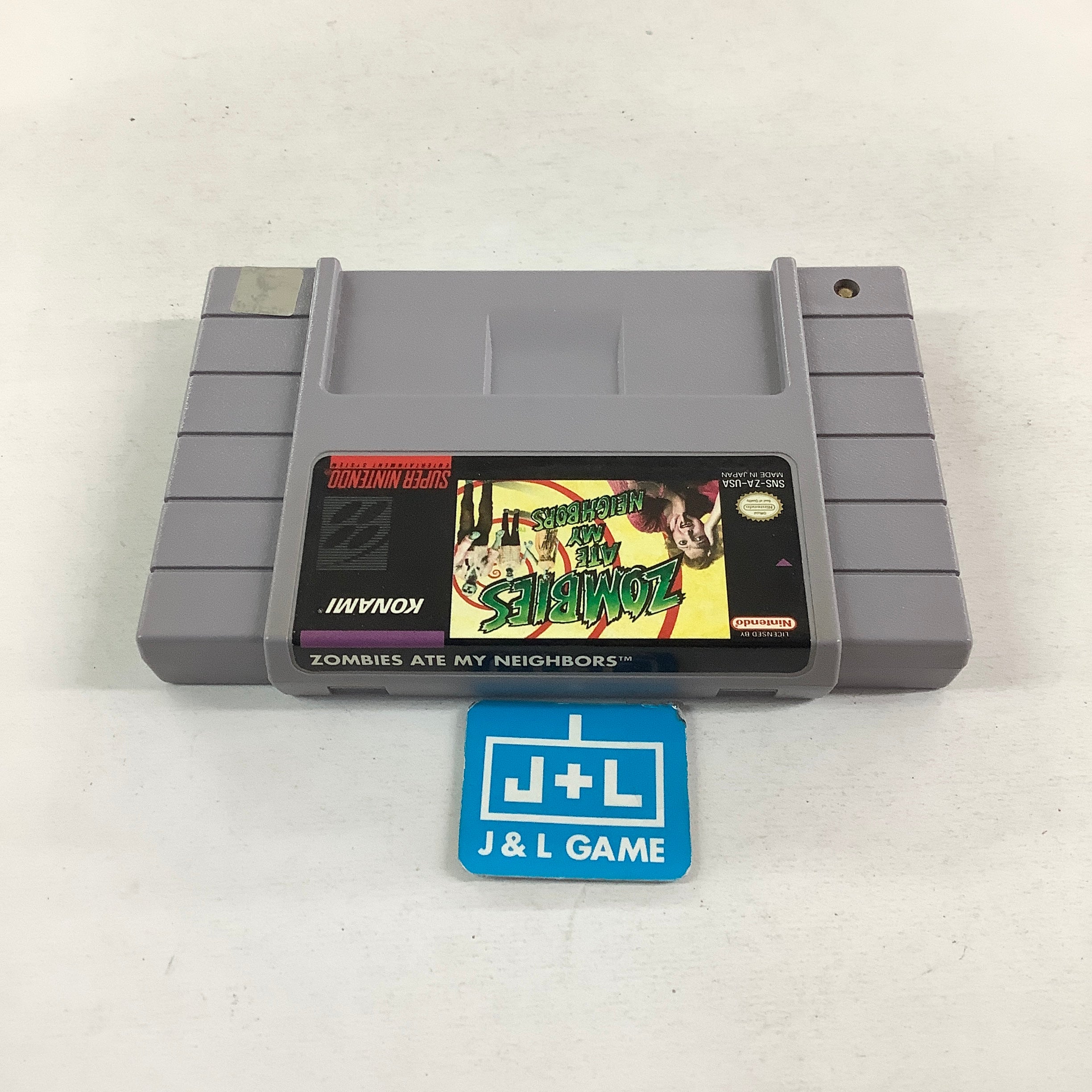 Zombies Ate My Neighbors - (SNES) Super Nintendo [Pre-Owned] Video Games Konami