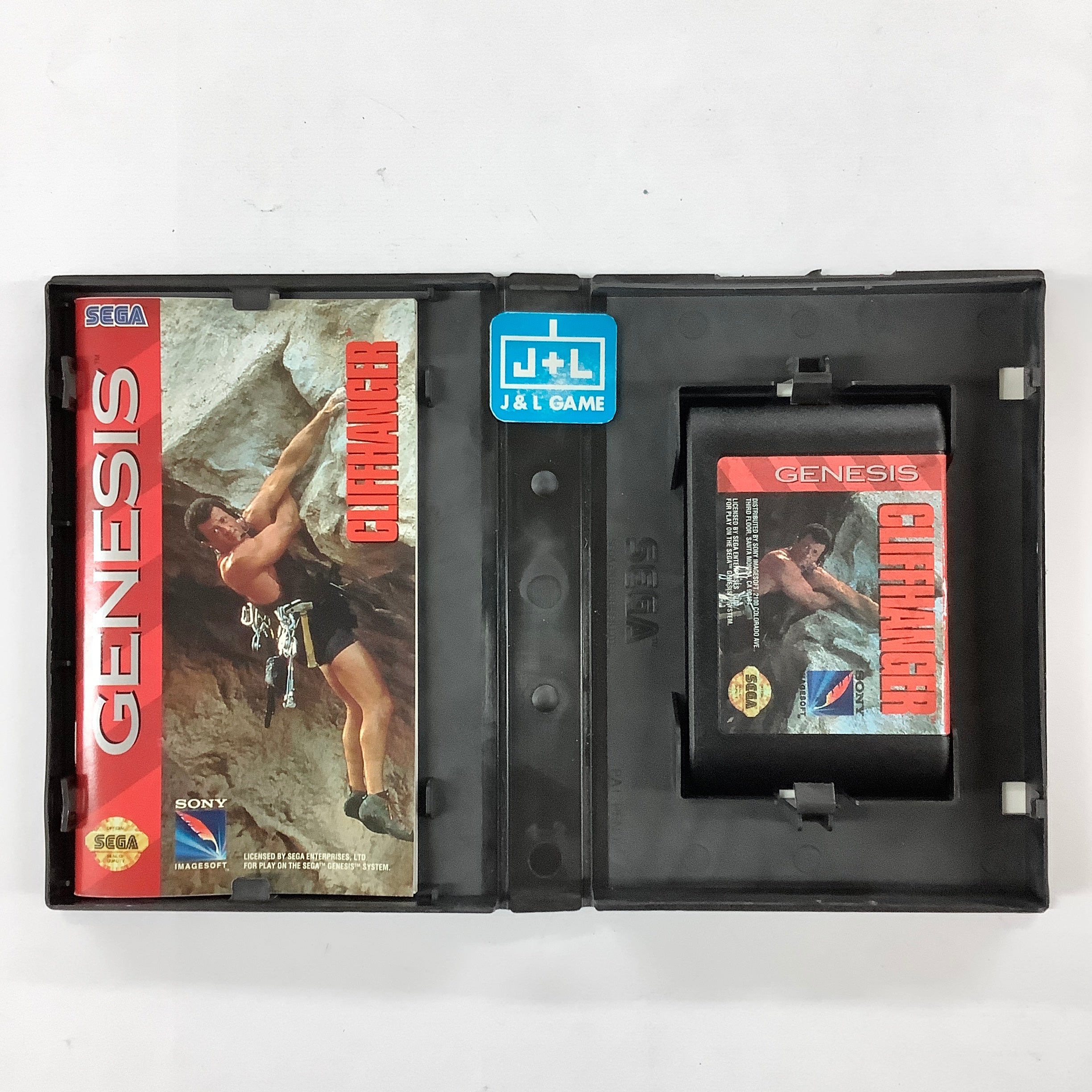 Cliffhanger - (SG) SEGA Genesis [Pre-Owned] Video Games Sony Imagesoft   