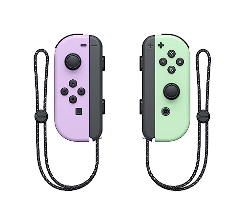 Nintendo Switch Joy-Con (L)/(R) (Pastel Purple/Pastel Green) - (NSW) Nintendo Switch (European Import) Accessories Nintendo   