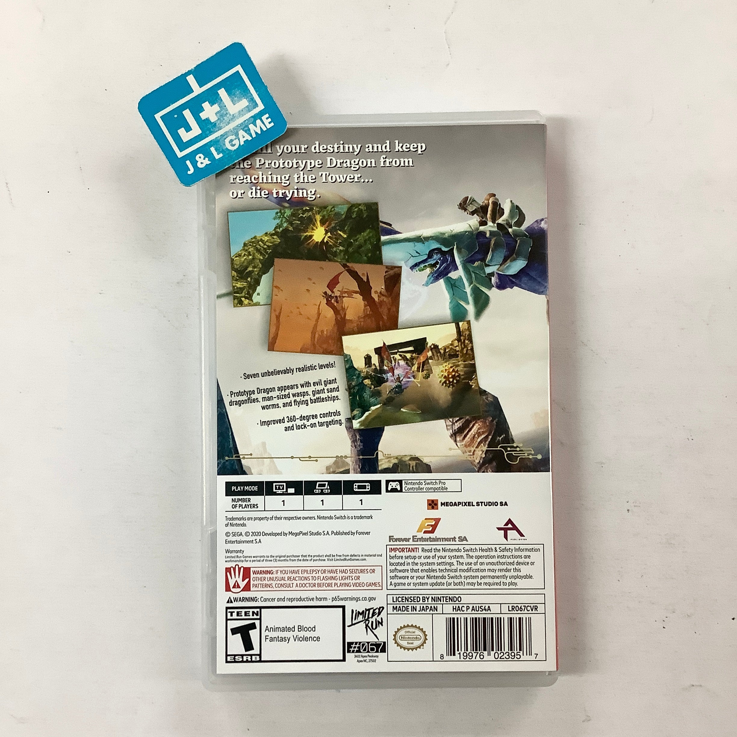 Panzer Dragoon (Limited Run #067) - (NSW) Nintendo Switch [UNBOXING] Video Games Limited Run Games   