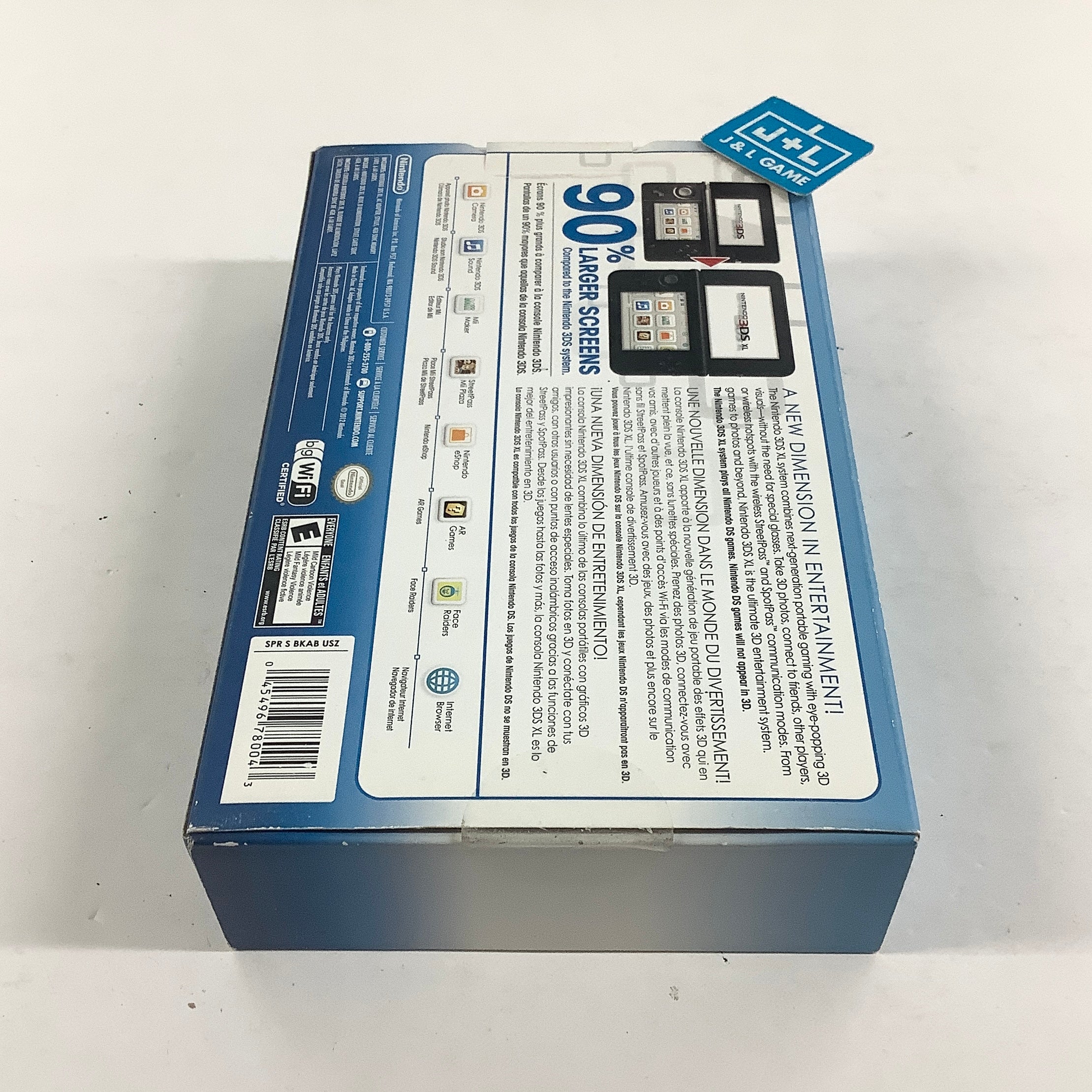 Nintendo 3DS XL Console (Blue/Black) - Nintendo 3DS [Pre-Owned] Consoles Nintendo