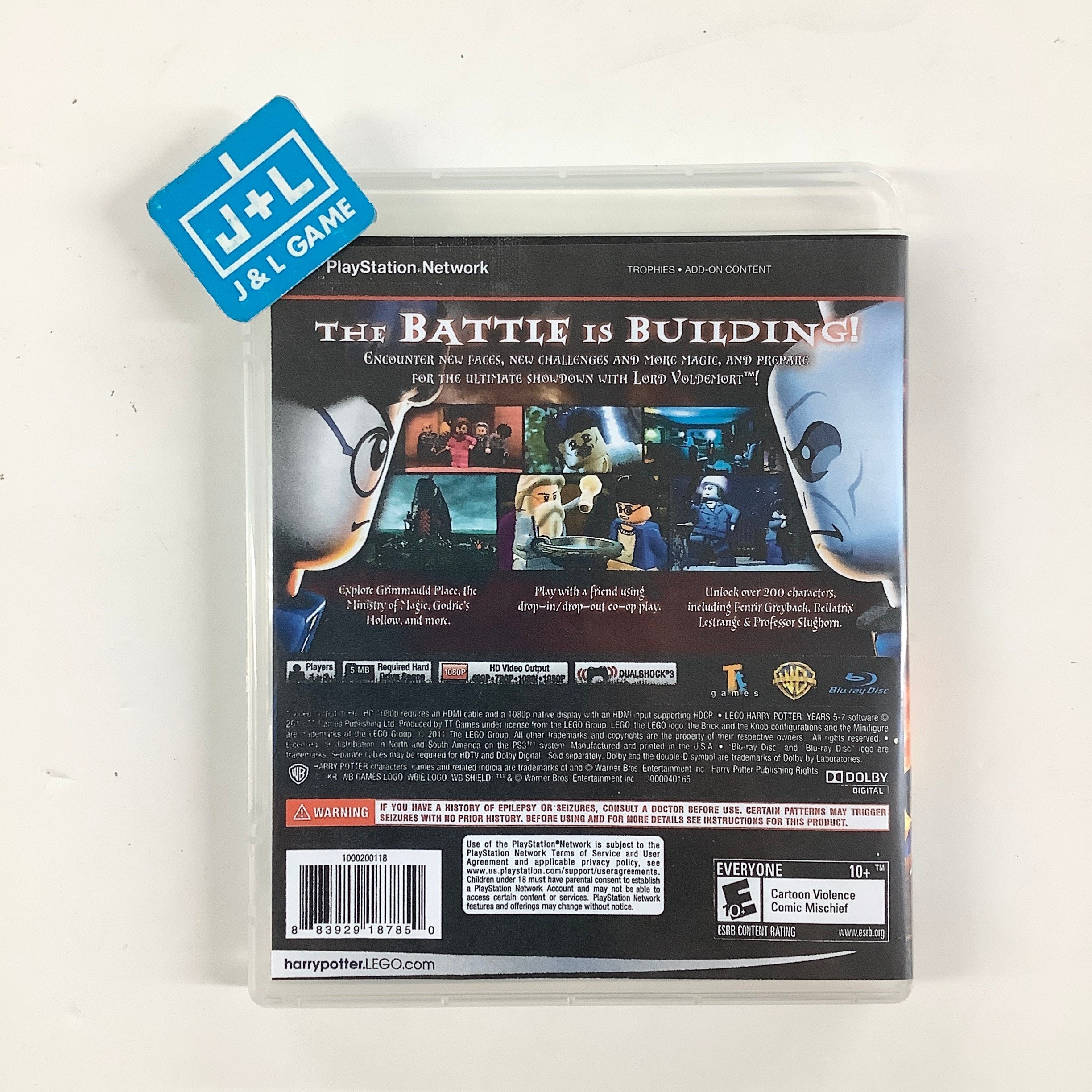 LEGO Harry Potter: Years 5-7 - (PS3) PlayStation 3 [Pre-Owned] Video Games WARNER BROS