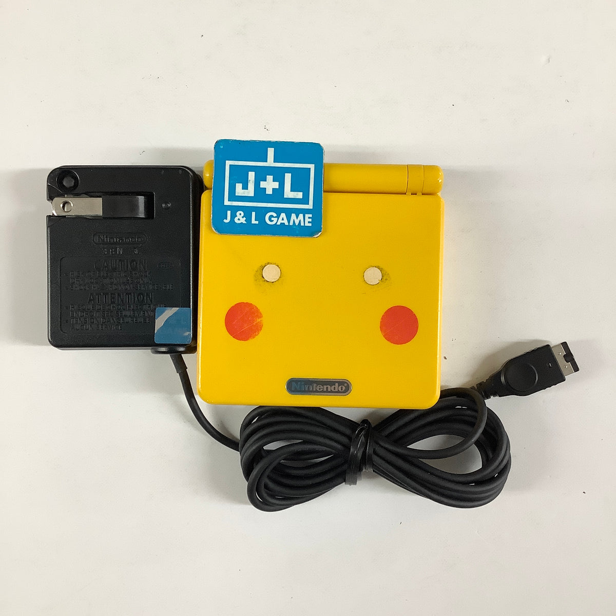 Nintendo Game Boy Advance SP Console AGS - 101 (Pikachu) - (GBA) Game Boy Advance SP [Pre-Owned]