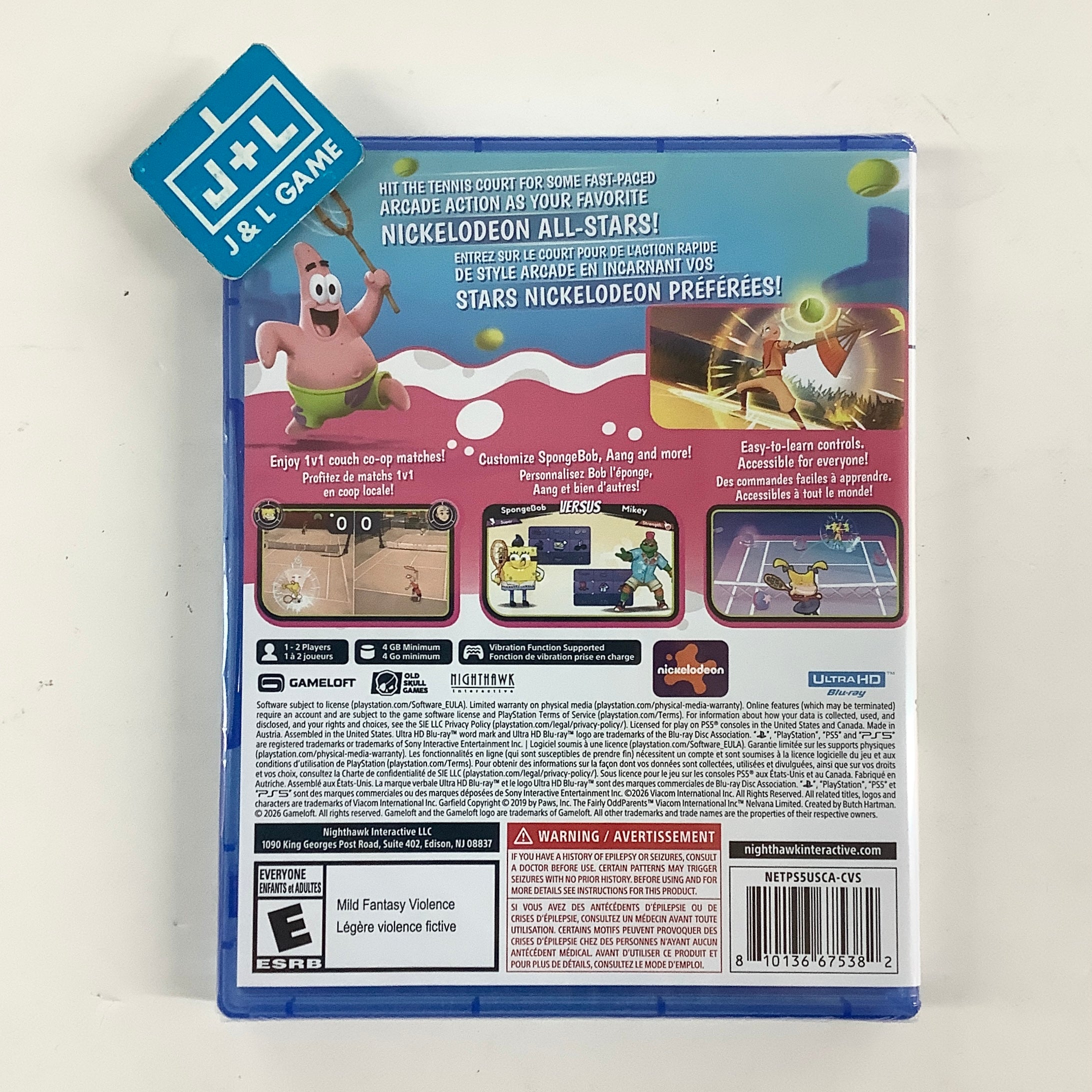 Nickelodeon Extreme Tennis: Next! - (PS5) PlayStation 5