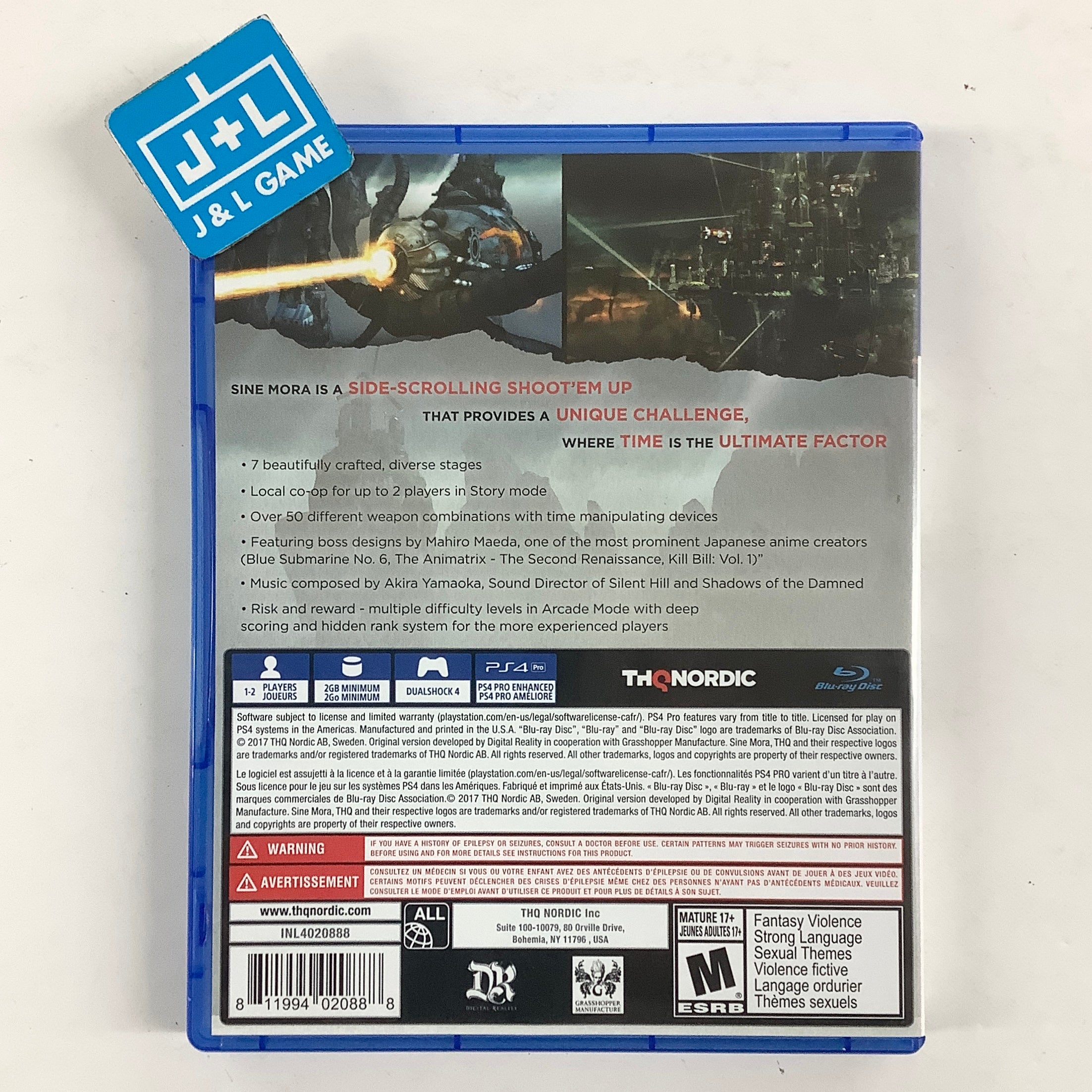 Sine Mora EX - (PS4) PlayStation 4 [Pre-Owned] Video Games THQ Nordic