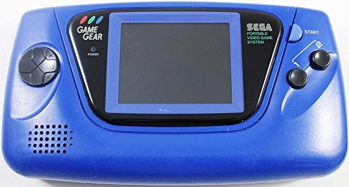 handheld sega game gear Sega Game Gear Portable Video Game System (Blue) - SEGA GameGear [Pre-