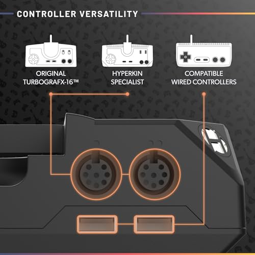 Hyperkin RetroN GX HD Console - (TG16) TurboGrafx 16 & (PCE) PC Engine