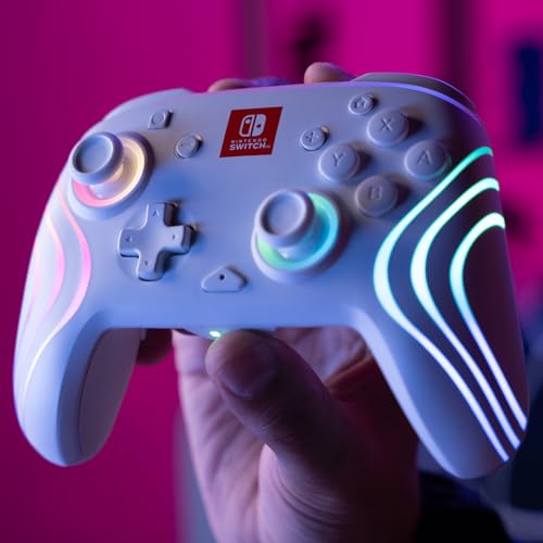 PDP Afterglow Wave Wireless Controller (White) - (NSW) Nintendo Switch ACCESSORIES PDP