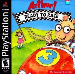 Arthur! Ready To Race - (PS1) PlayStation 1 Video Games Mattel   