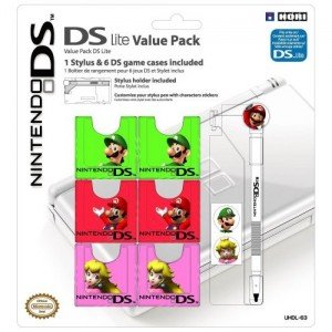 HORI Nintendo DS Lite Value Pack (Super Mario Version) - (NDS) Nintendo DS Video Games HORI