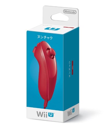 Nintendo Wii U Nunchuk Controller (Red) - Nintnedo Wii U [Pre-Owned] Accessories Nintendo   