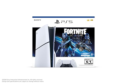 SONY PlayStation 5 Disc Edition Console (Fortnite Cobalt Star Disc Edition) (Model CFI-2015) - (PS5) PlayStation 5 CONSOLE PlayStation