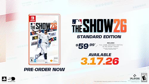 MLB The Show 26 - (NSW) Nintendo Switch Video Games Sony Interactive Entertainment