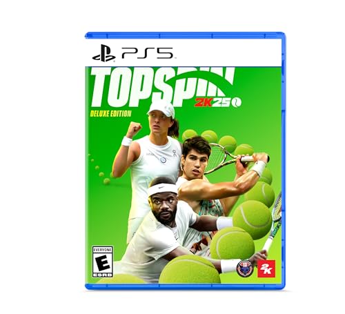 TopSpin 2K25 (Deluxe Edition) - (PS5) PlayStation 5 Video Games 2K   
