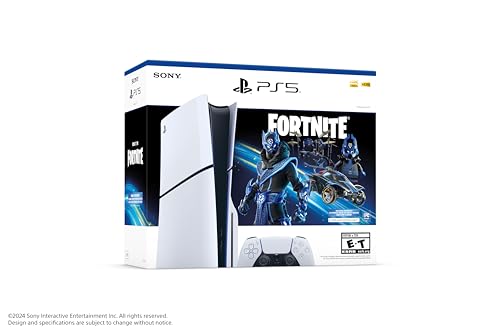 SONY PlayStation 5 Disc Edition Console (Fortnite Cobalt Star Disc Edition) (Model CFI-2015) - (PS5) PlayStation 5 CONSOLE PlayStation