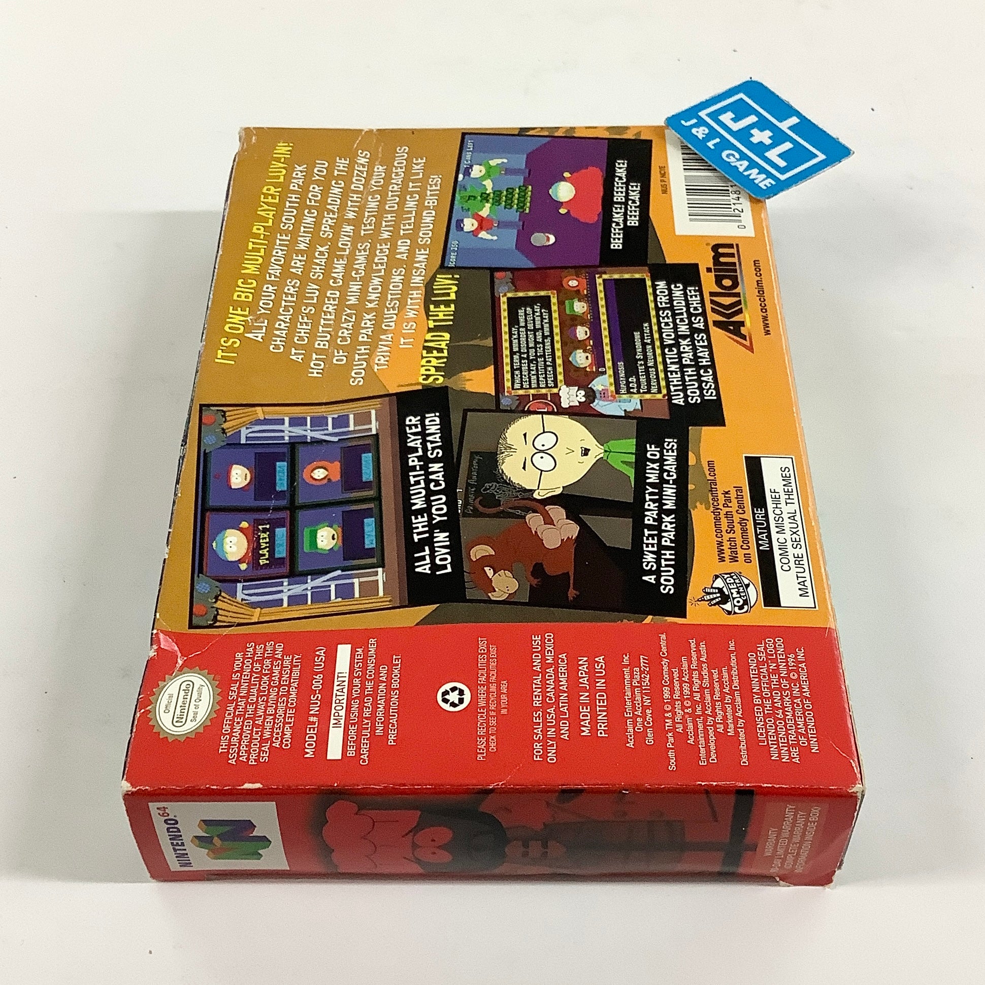 South Park: Chef's Luv Shack - (N64) Nintendo 64 [Pre-Owned]