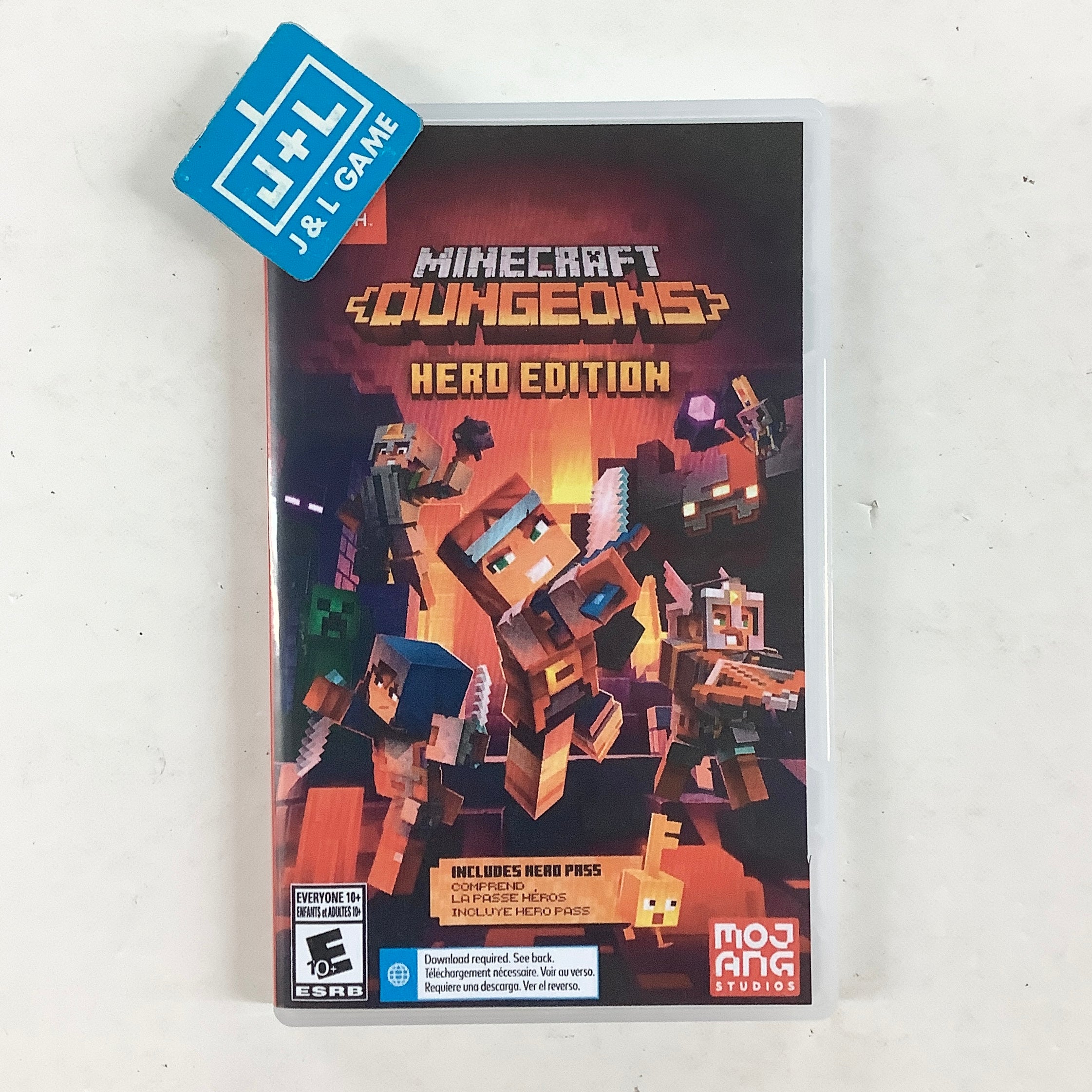 Minecraft Dungeons Hero Edition - (NSW) Nintendo Switch [Pre-Owned] Video Games Mojang AB
