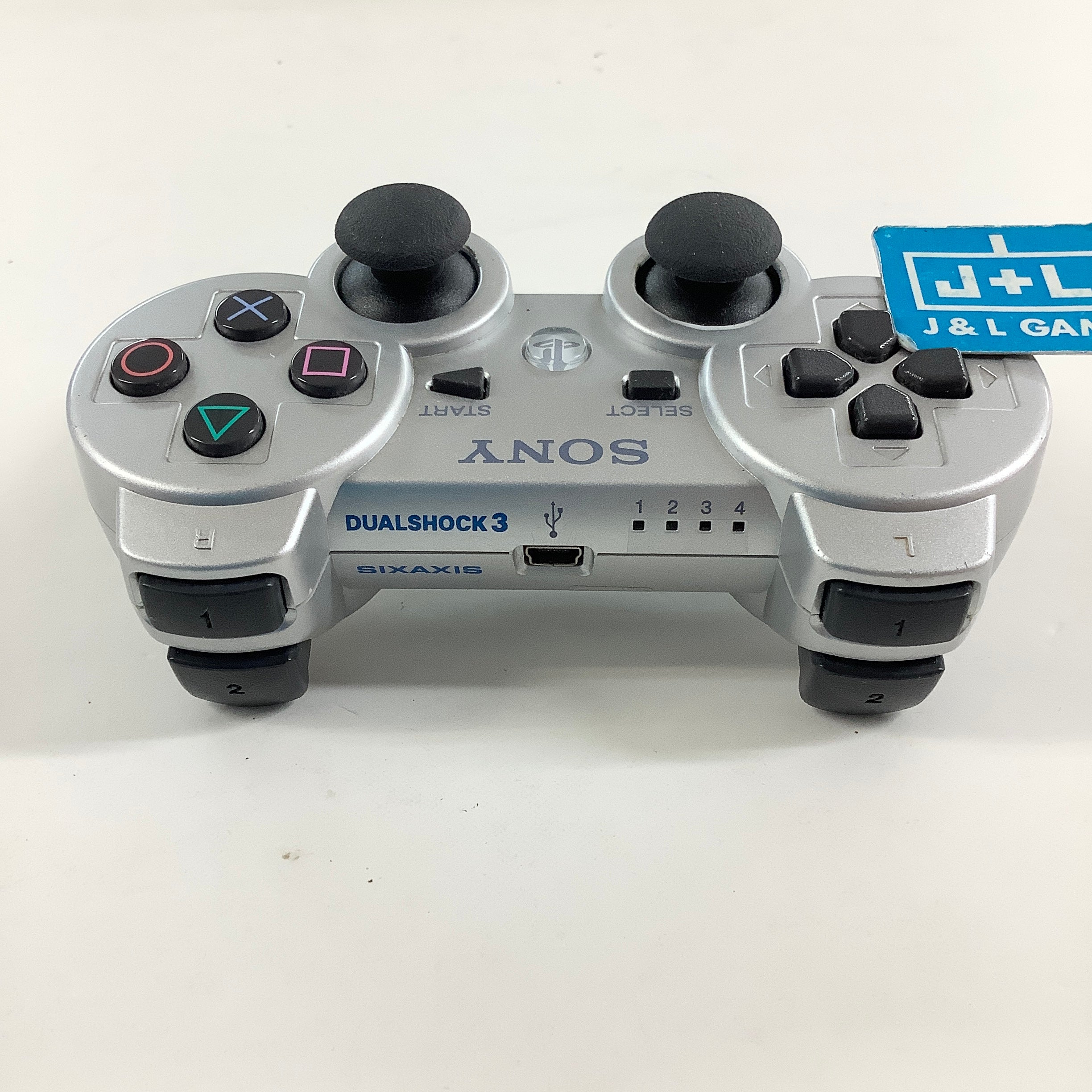 SONY PlayStation 3 DualShock Wireless Controller (Silver) - (PS3) PlayStation 3 [Pre-Owned] Accessories SONY