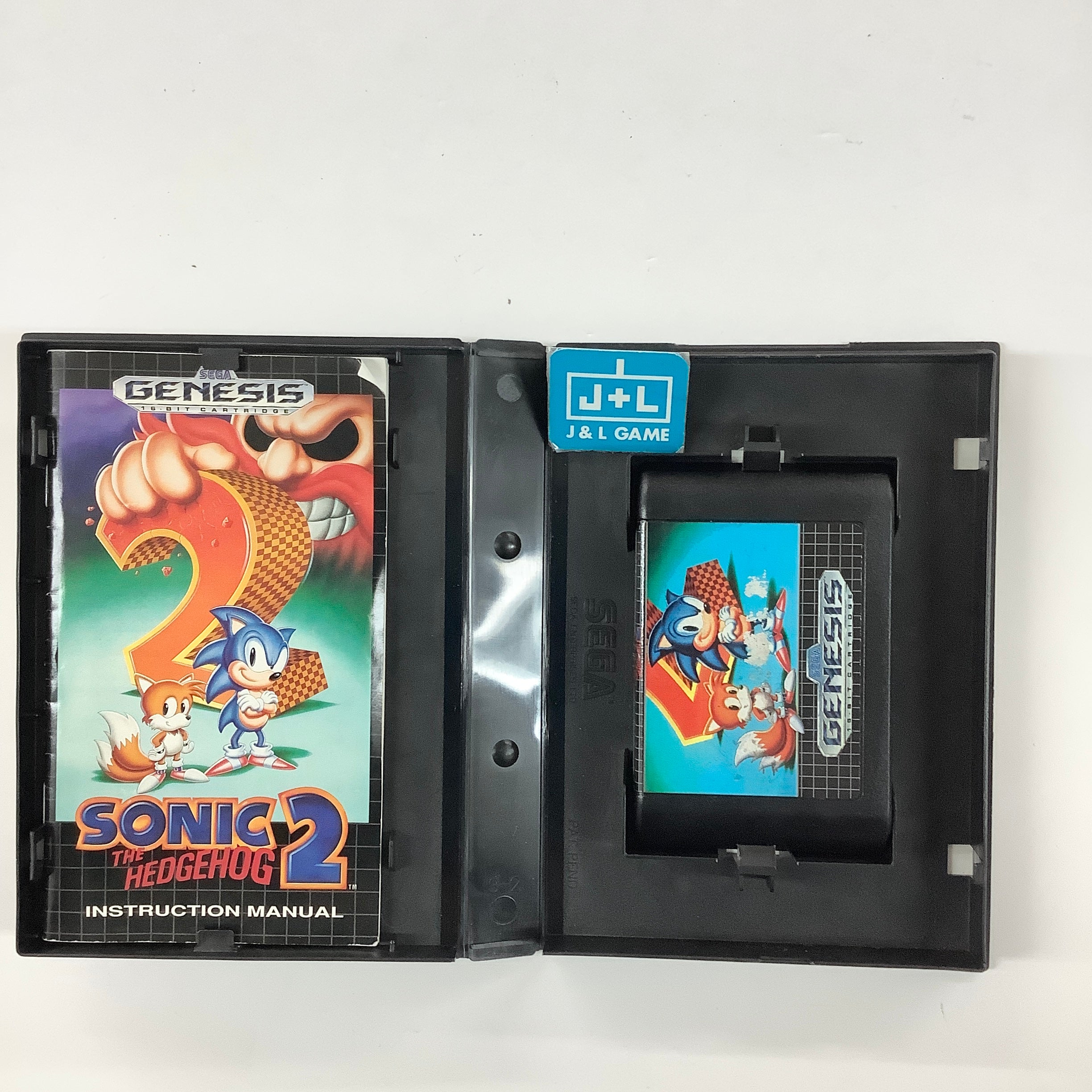 Sonic the Hedgehog 2 - (SG) SEGA Genesis [Pre-Owned] Video Games Sega