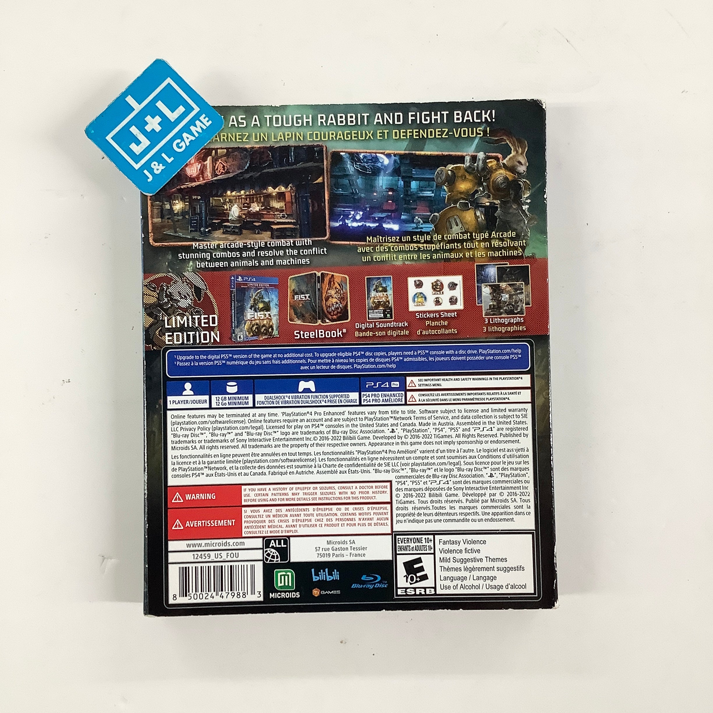 F.I.S.T.: Forged in Shadow Torch (Day 1 Edition) - (PS4) PlayStation 4 [Pre-Owned] Video Games Microids