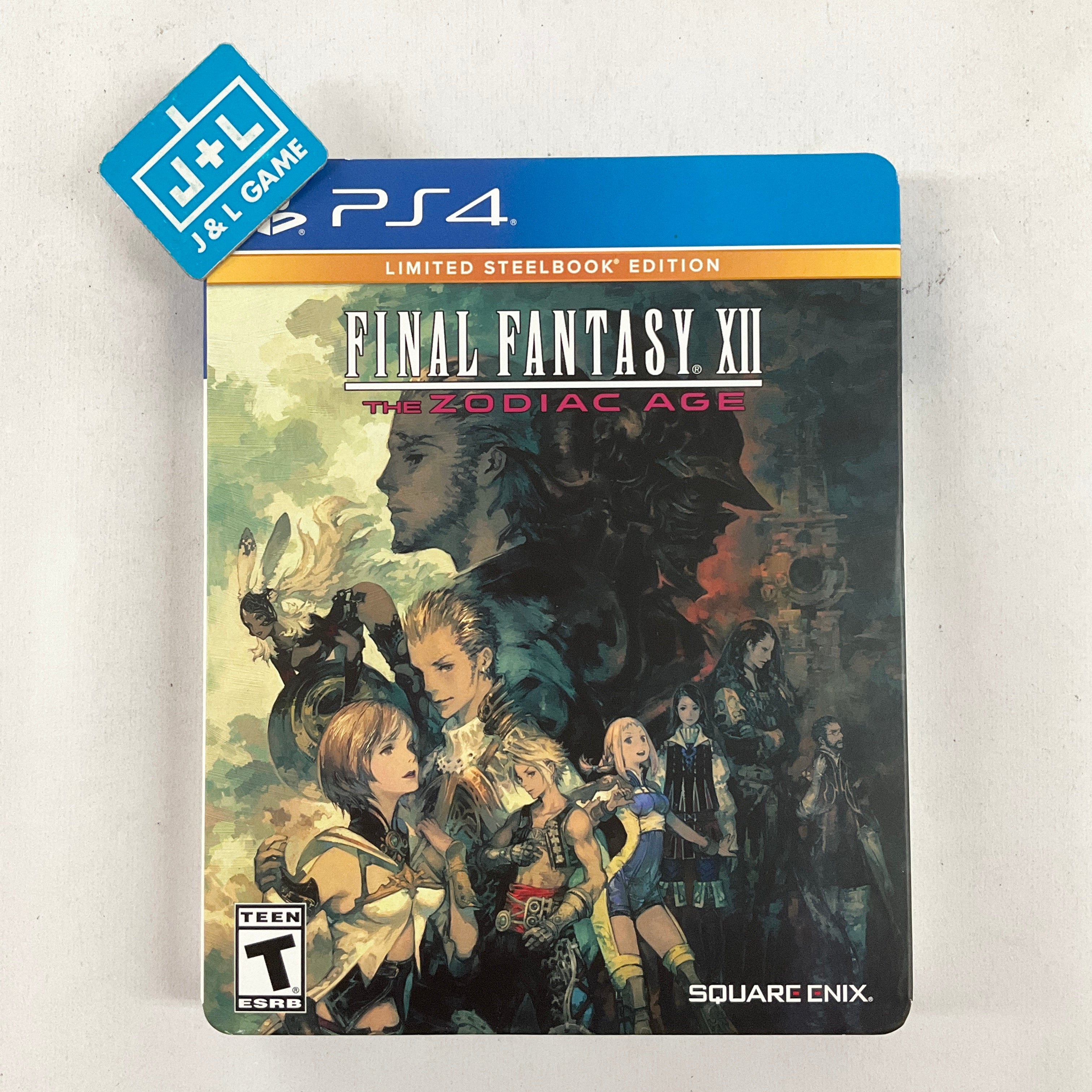Final Fantasy XII: The Zodiac Age (Limited Steelbook Edition) - (PS4) PlayStation 4 [Pre-Owned] Video Games Square Enix