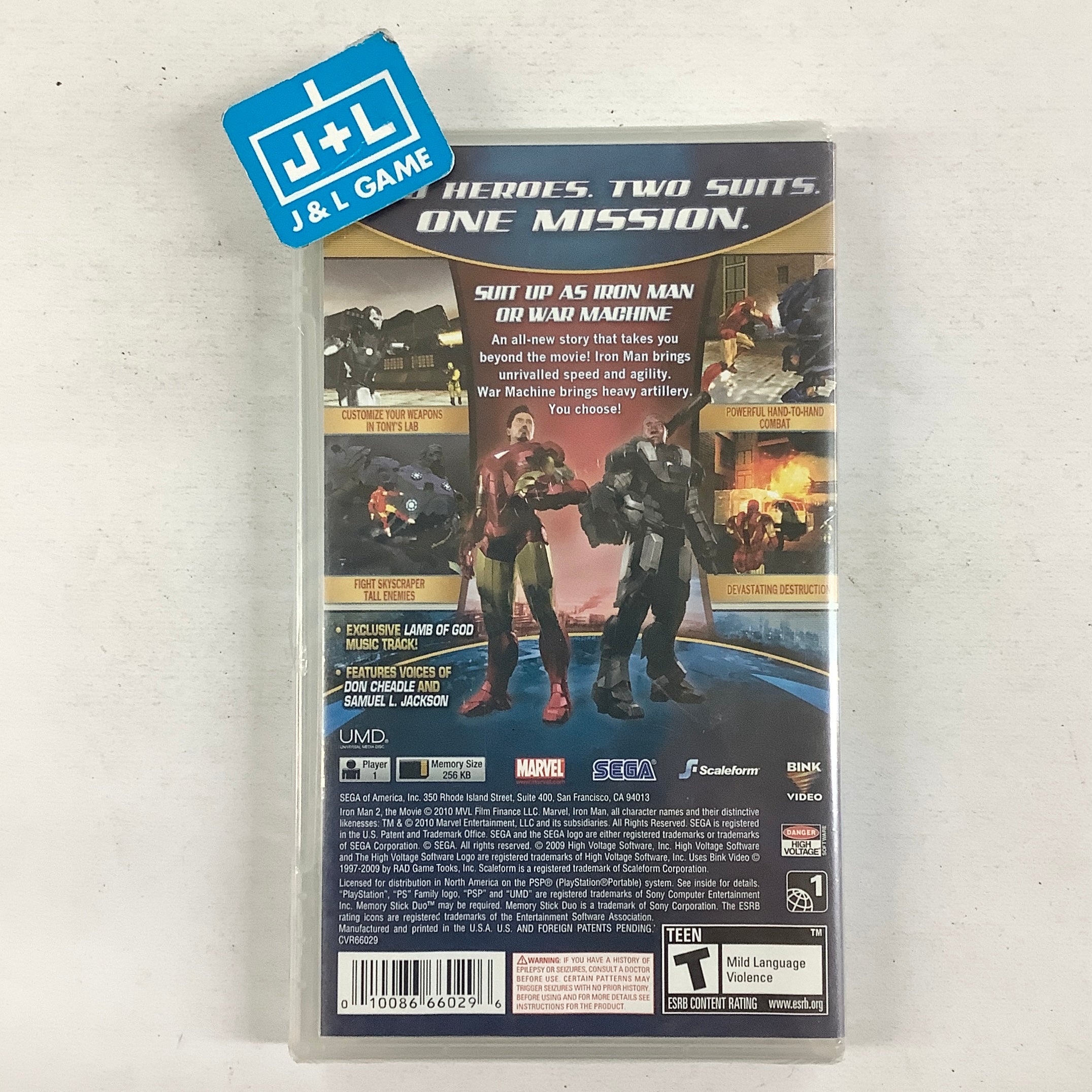 Iron Man 2 - (PSP) Sony PSP Video Games Sega