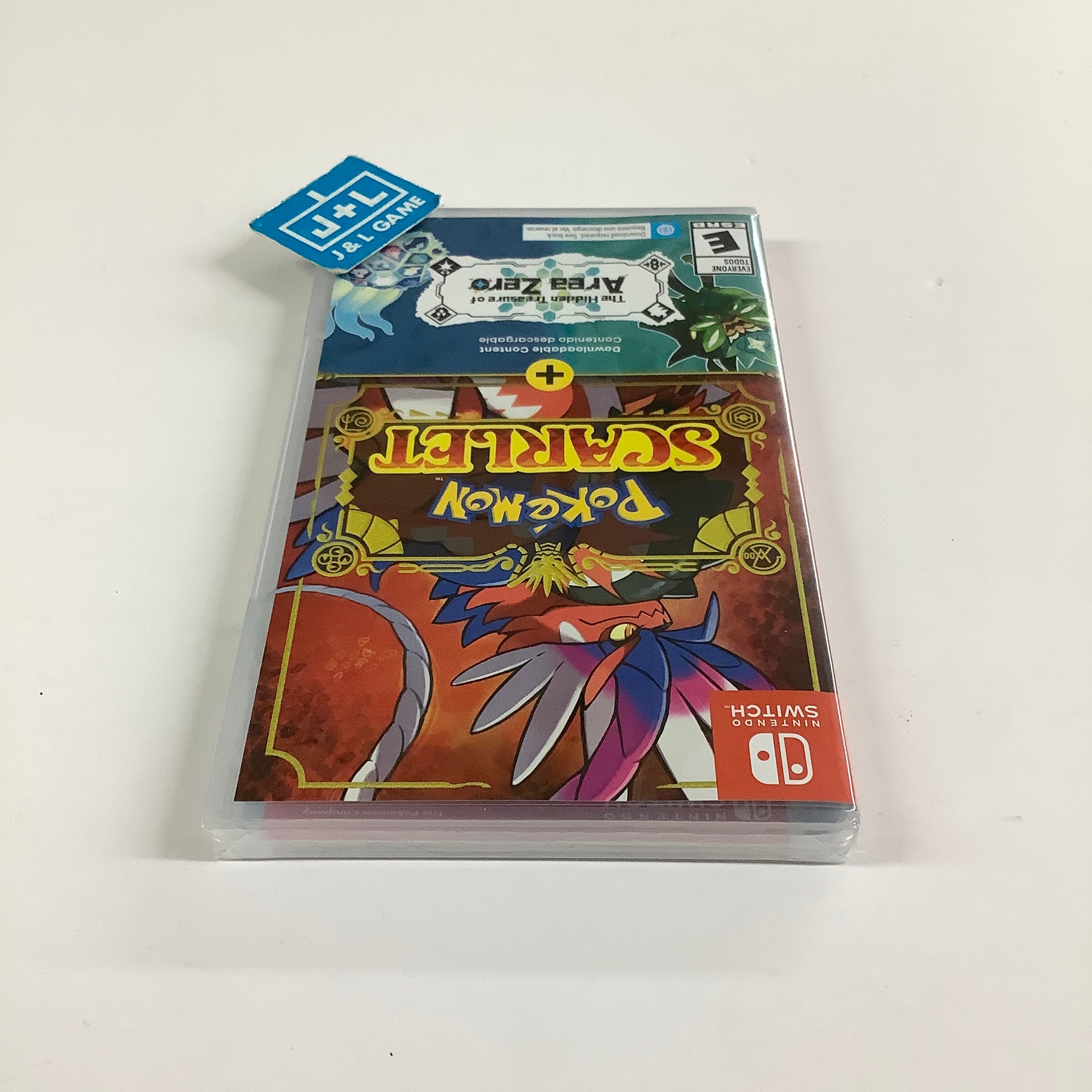 Pokémon Scarlet + The Hidden Treasure of Area Zero Bundle - (NSW) Nintendo Switch Video Games Nintendo