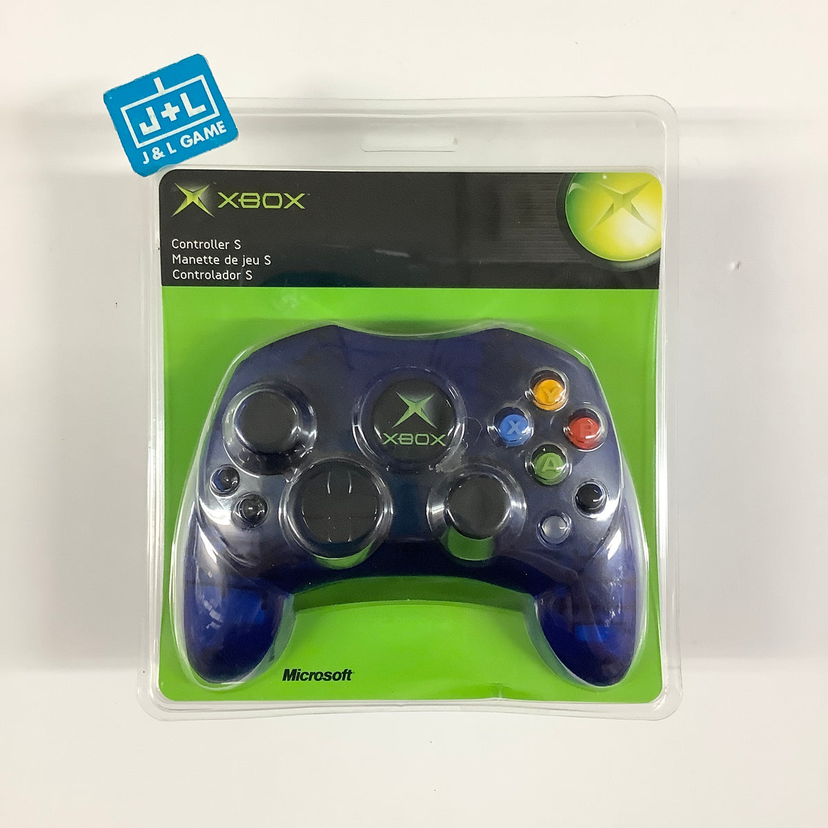 Microsoft Xbox Controller S (Clear Blue) - (XB) Xbox VIDEO_GAME_CONTROLLER Microsoft
