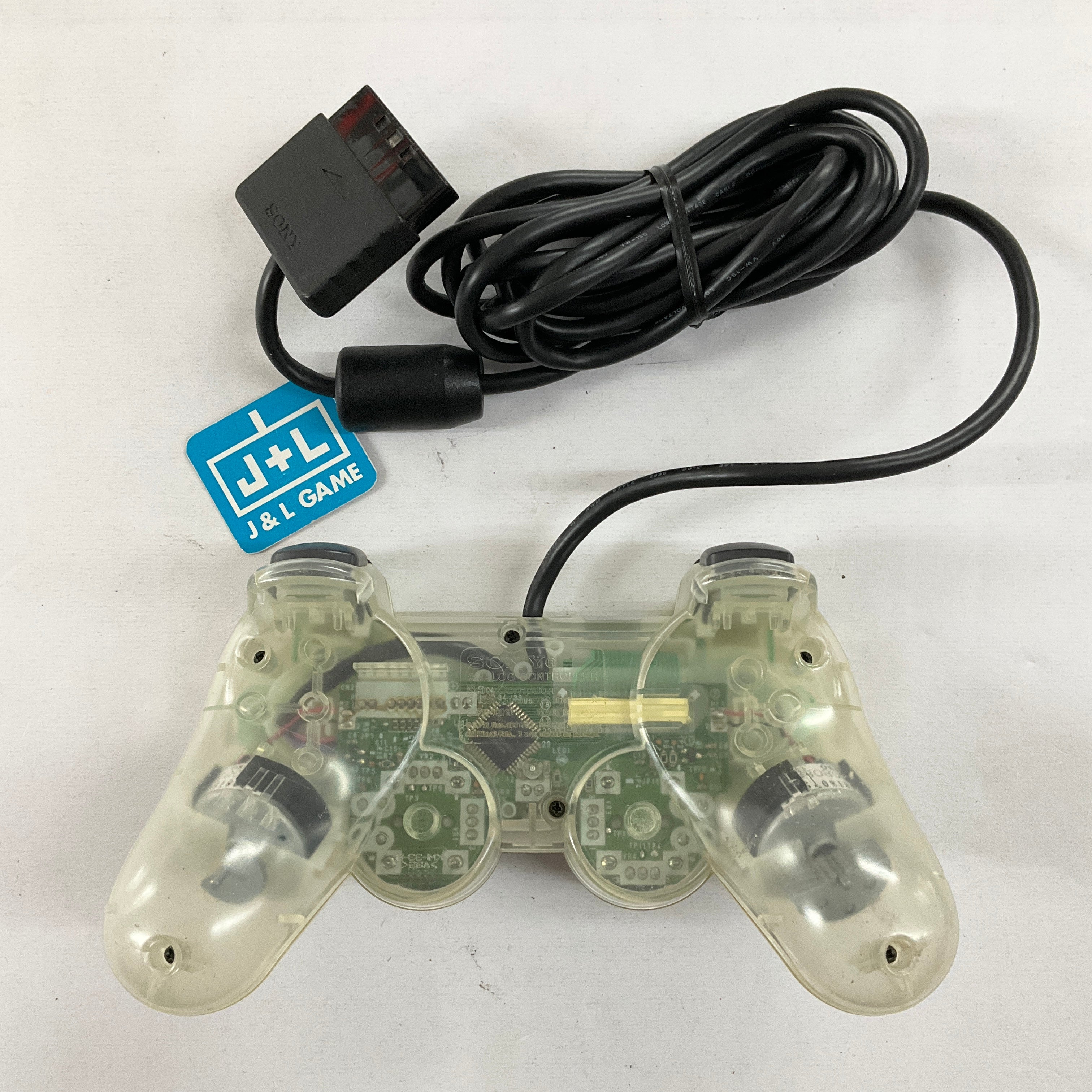 Sony DualShock 2 Controller (Clear) - (PS2) PlayStation 2 [Pre-Owned] Accessories Sony   
