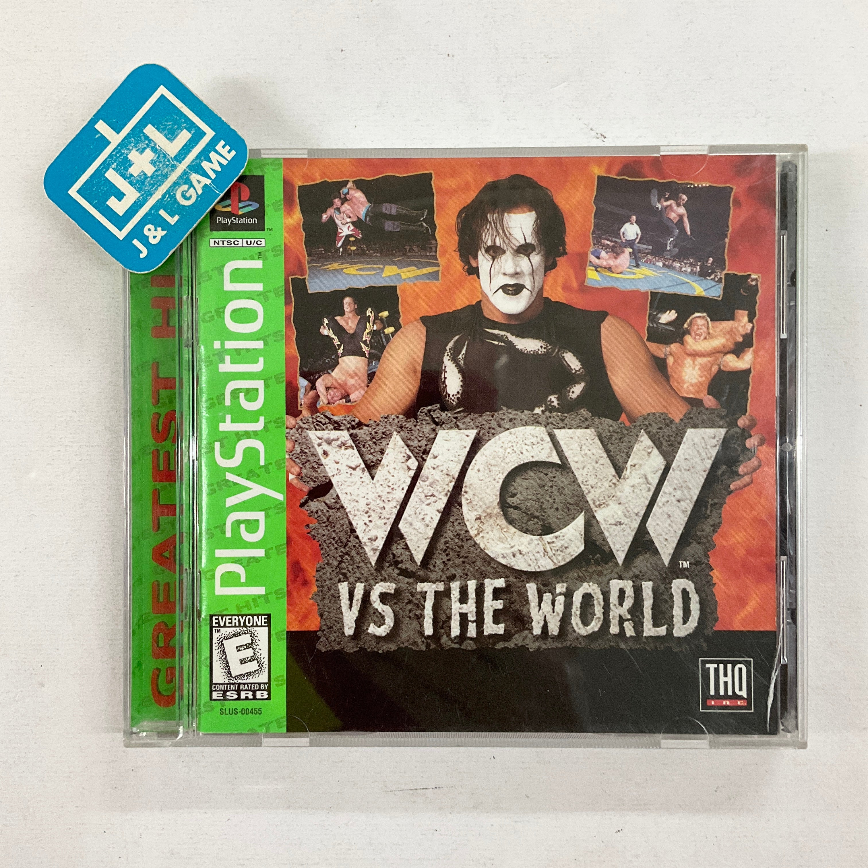 WCW vs. The World (Greatest Hits) - (PS1) PlayStation 1 [Pre-Owned] Video Games Sony   