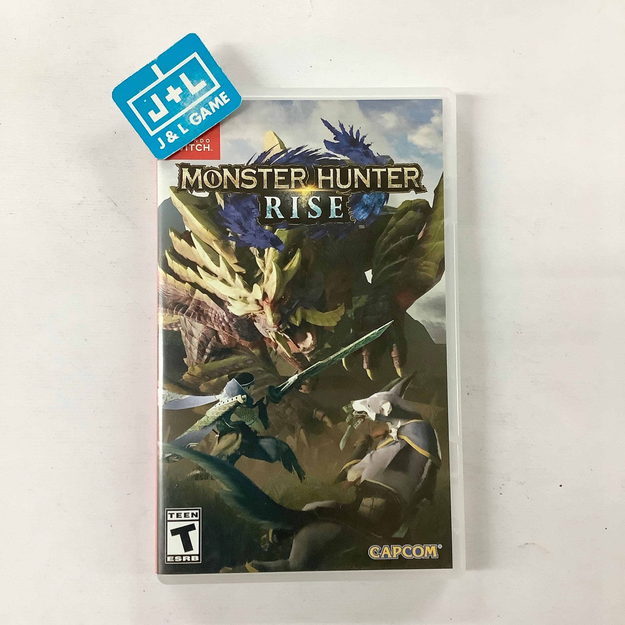 Monster Hunter Rise - (NSW) Nintendo Switch [Pre-Owned] Video Games Capcom   
