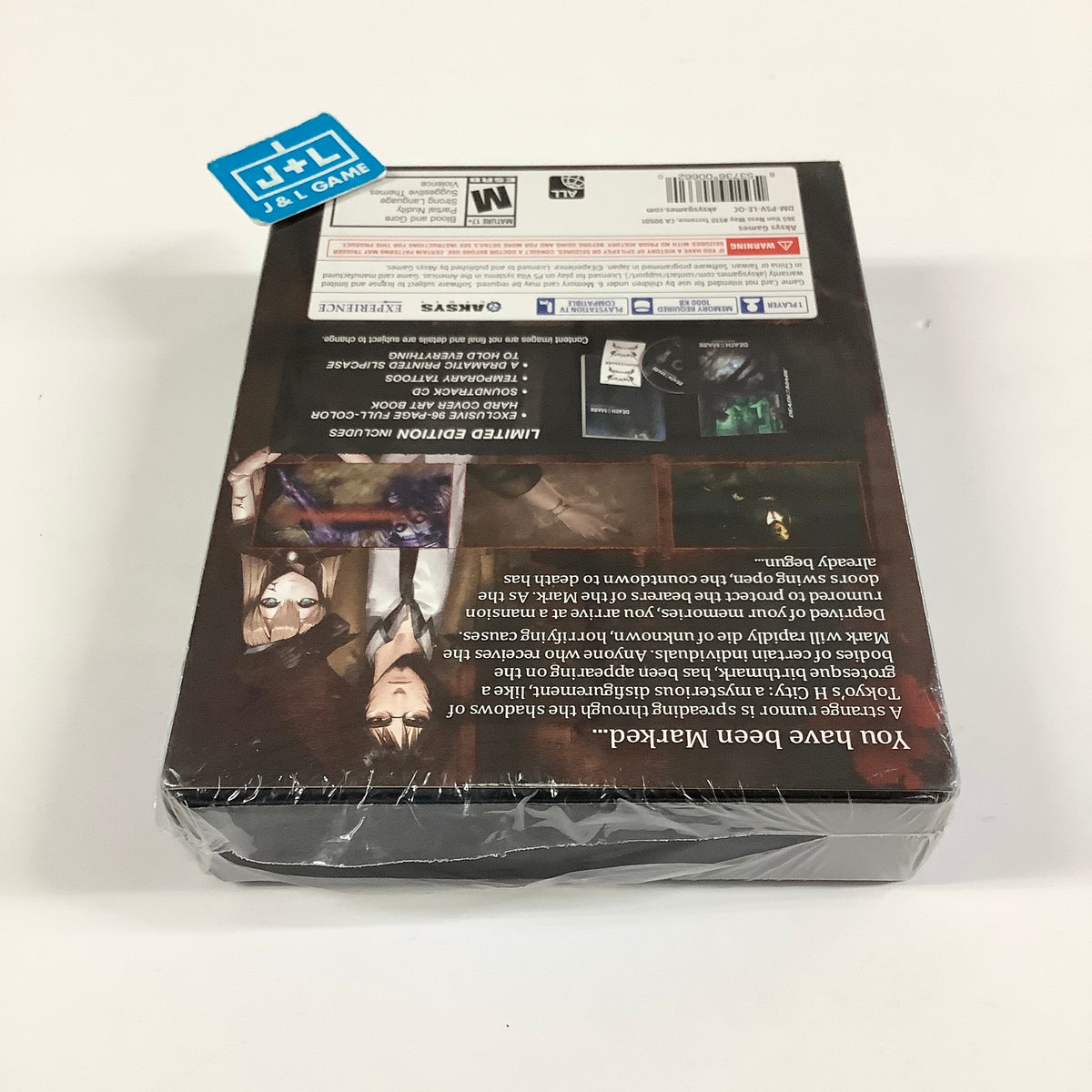 Death Mark (Limited Edition) - (PS4) PlayStation 4 Video Games Aksys Games