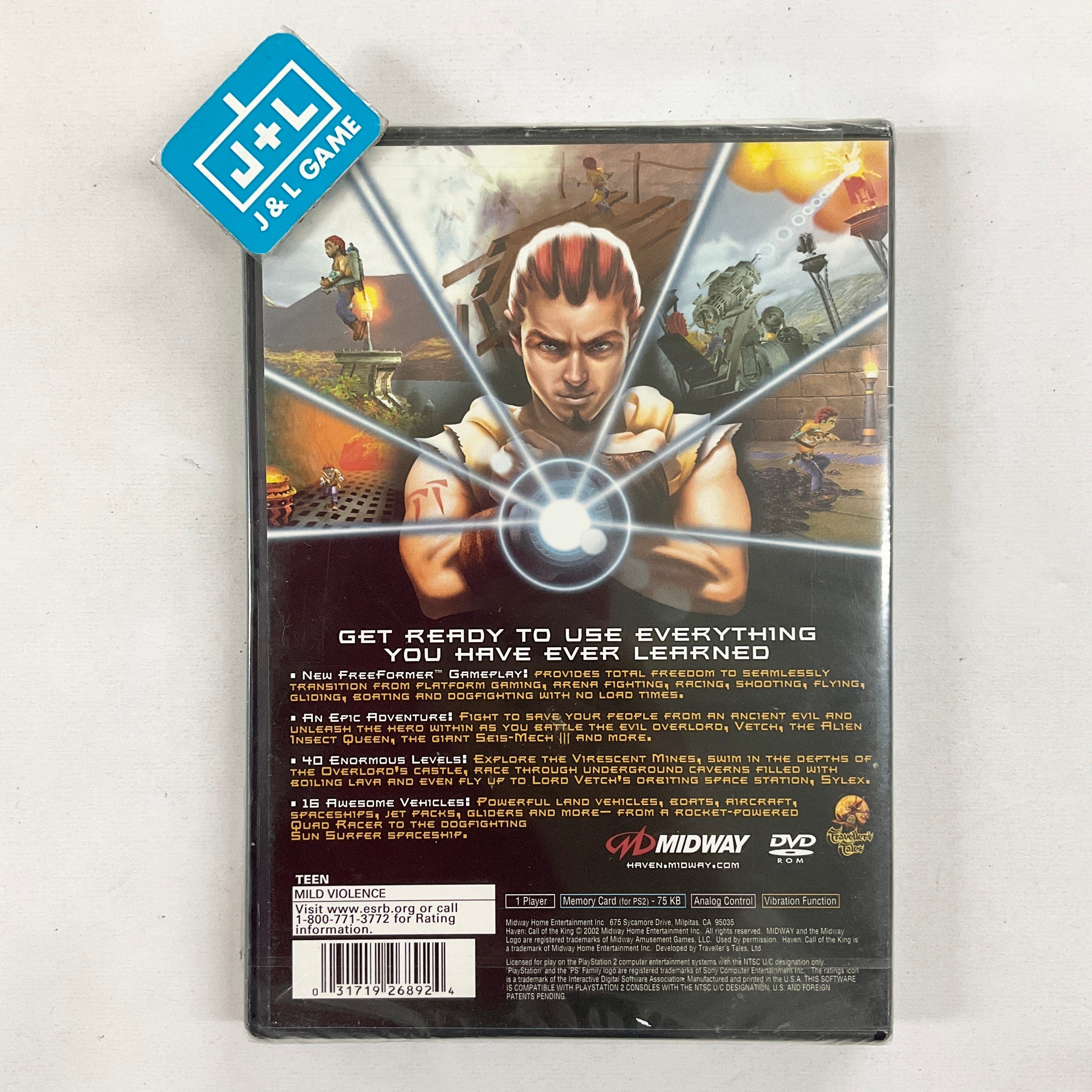 Haven: Call of the King - (PS2) PlayStation 2 Video Games Midway