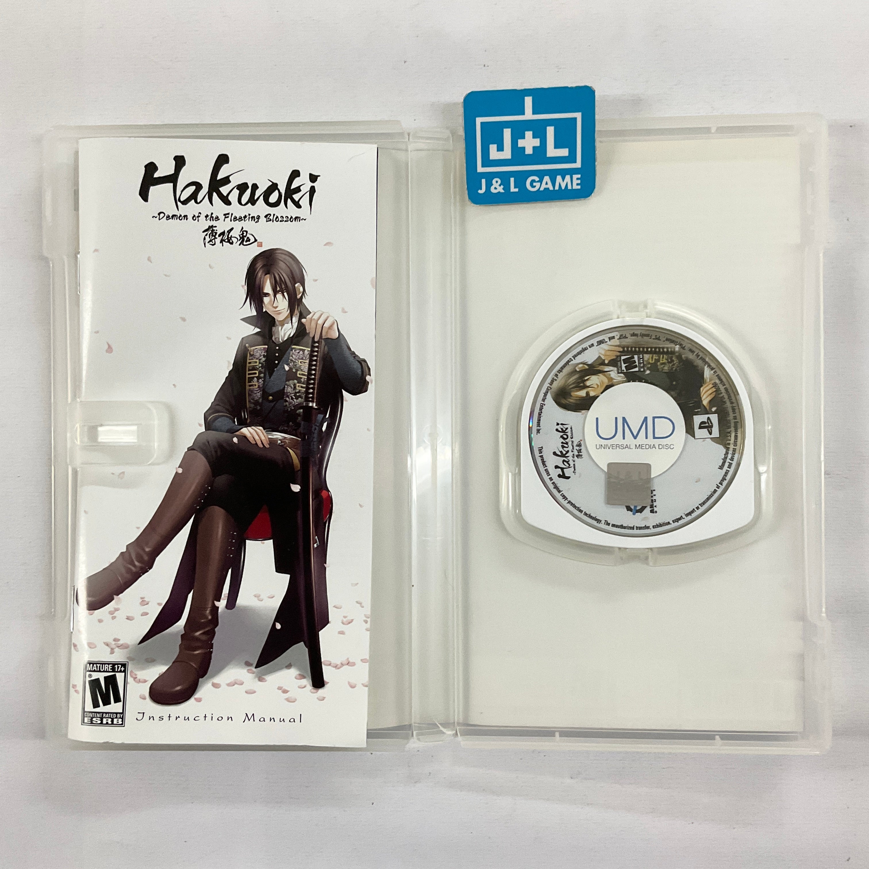 Hakuoki: Demon of the Fleeting Blossom - Sony PSP [Pre-Owned] Video Games Aksys Games   