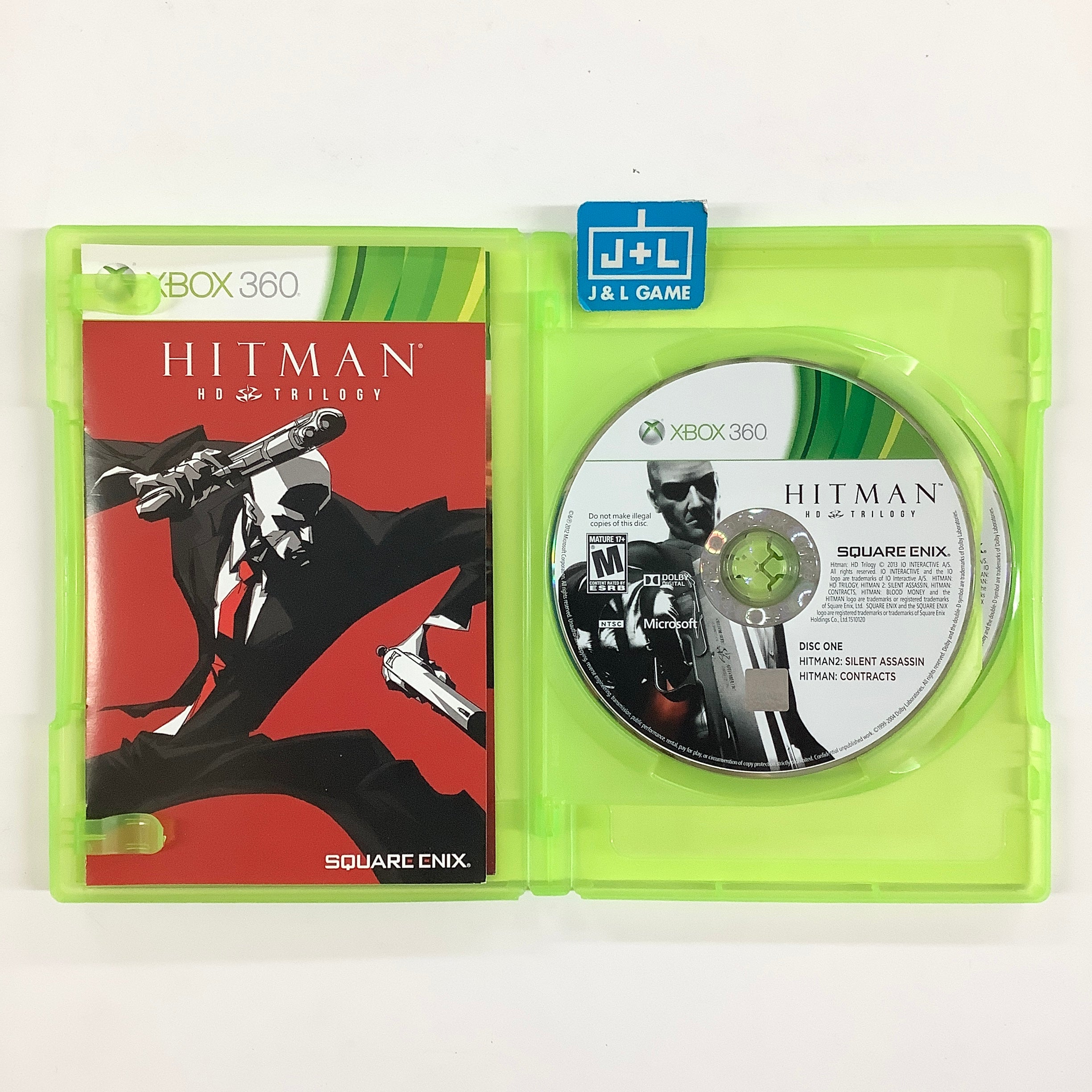 Hitman HD Trilogy - Xbox 360 [Pre-Owned] Video Games Square Enix
