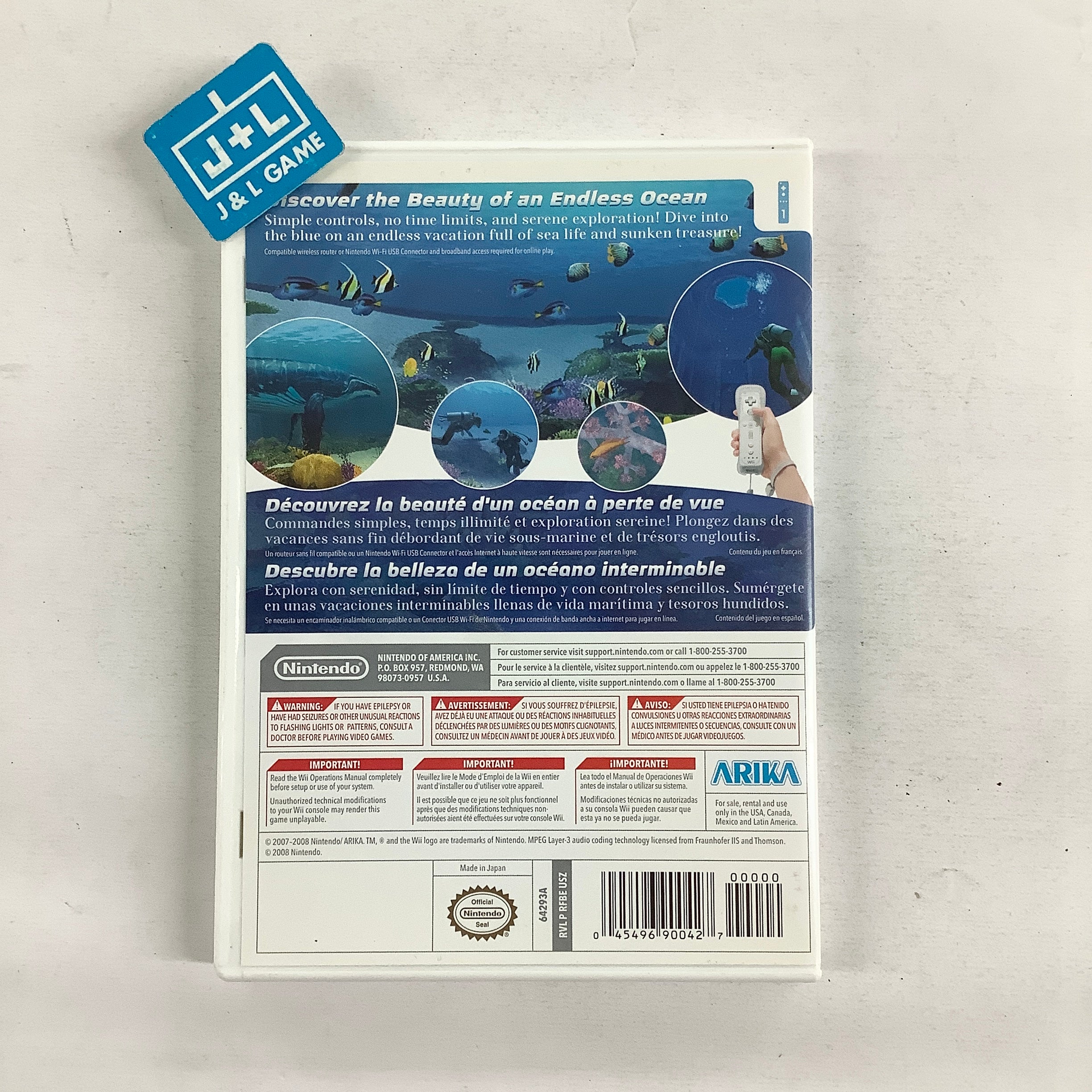 Endless Ocean: Dive, Discover, Dream - Nintendo Wii [Pre-Owned] Video Games Nintendo