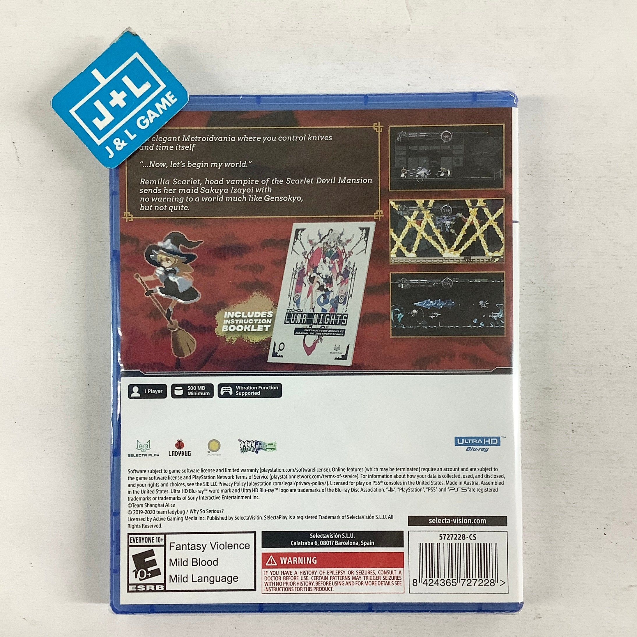Touhou Luna Nights -(PS5) Playstation 5 Video Games SELECTA PLAY