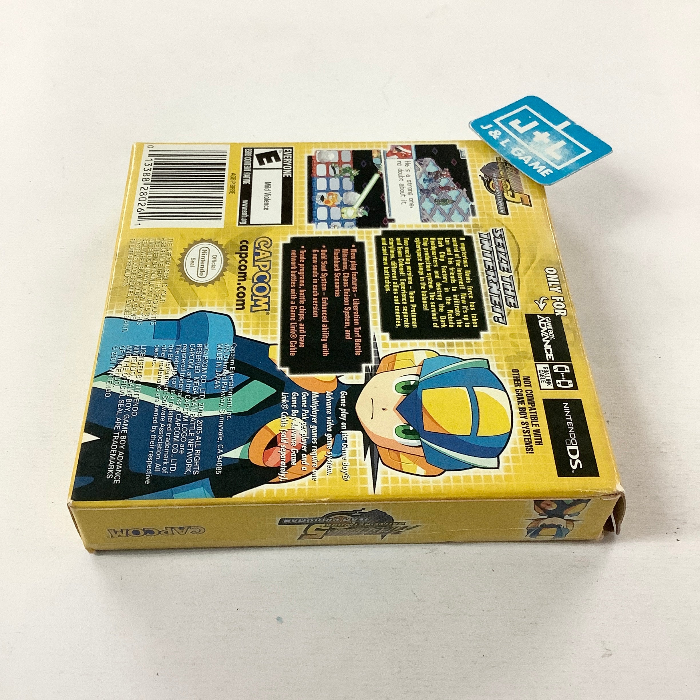 Mega Man Battle Network 5: Team Protoman - (GBA) Game Boy Advance [Pre-Owned] Video Games Capcom   